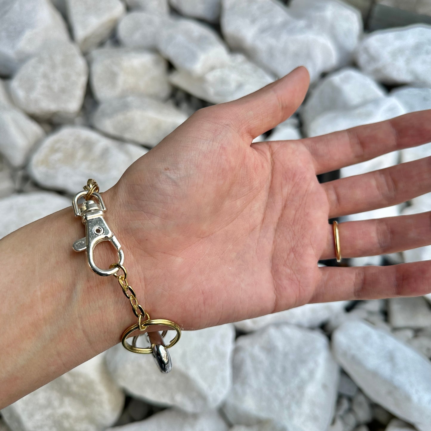 BLESS / MATERIALMIX BRACELET "WATCH"