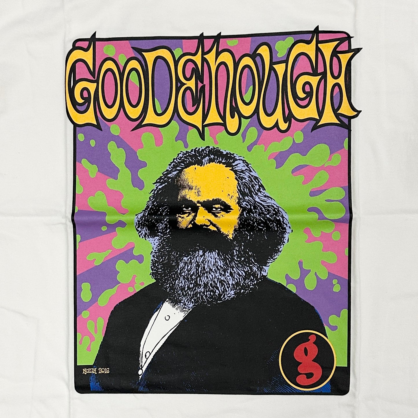 GOODENOUGH × KOZIK / 2016 KARL MARX T-SHIRT