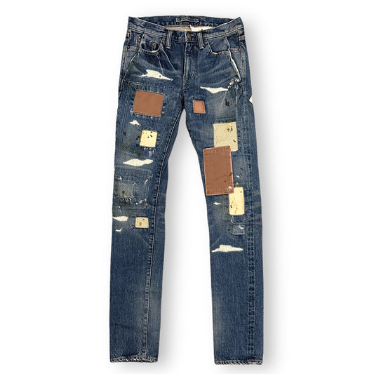 MIHARAYASUHIRO / PATCHWORK DENIM PANTS