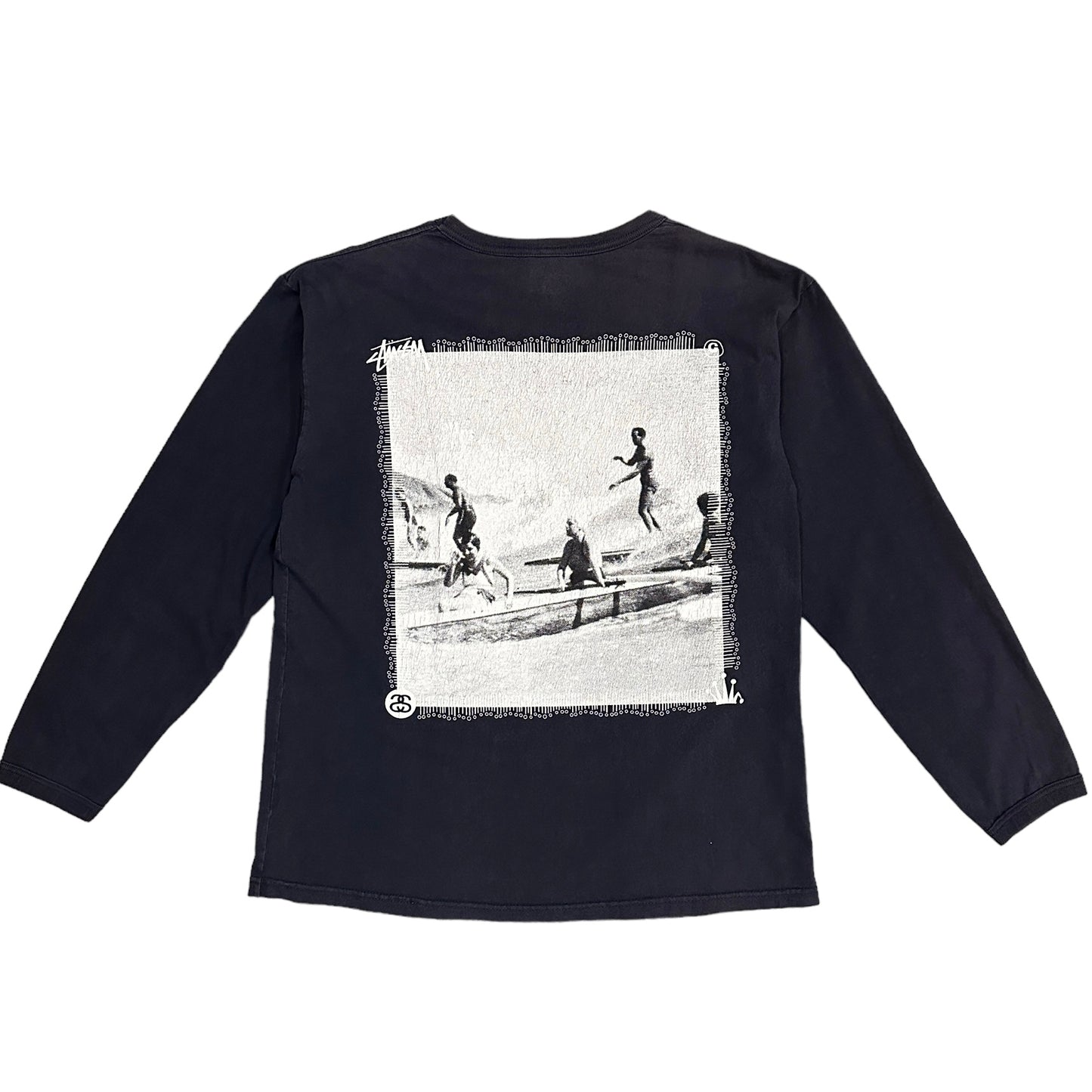 STUSSY / SURF PHOTO LONG SLEEVE SHIRT