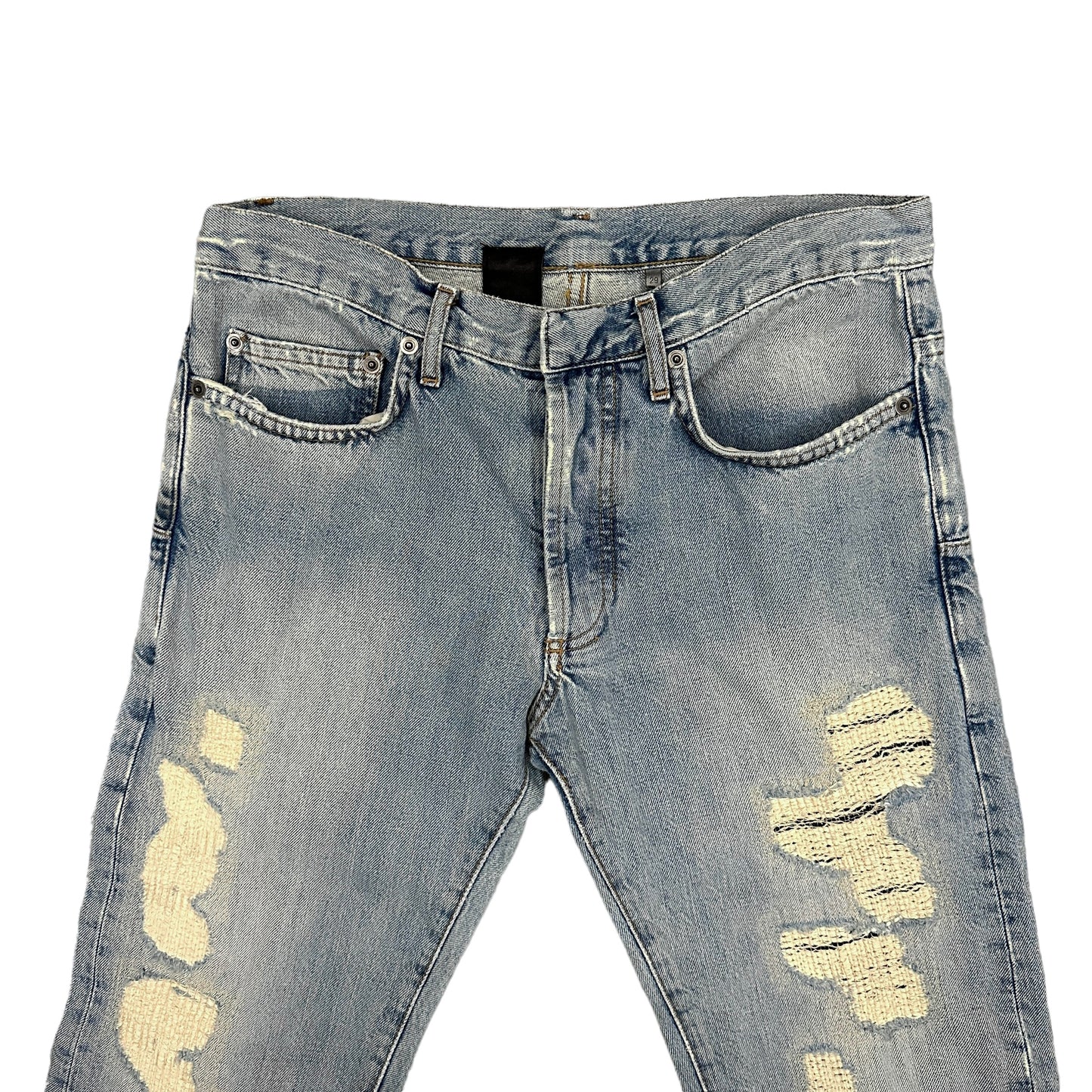 DIOR HOMME / DAMAGE DENIM PANTS