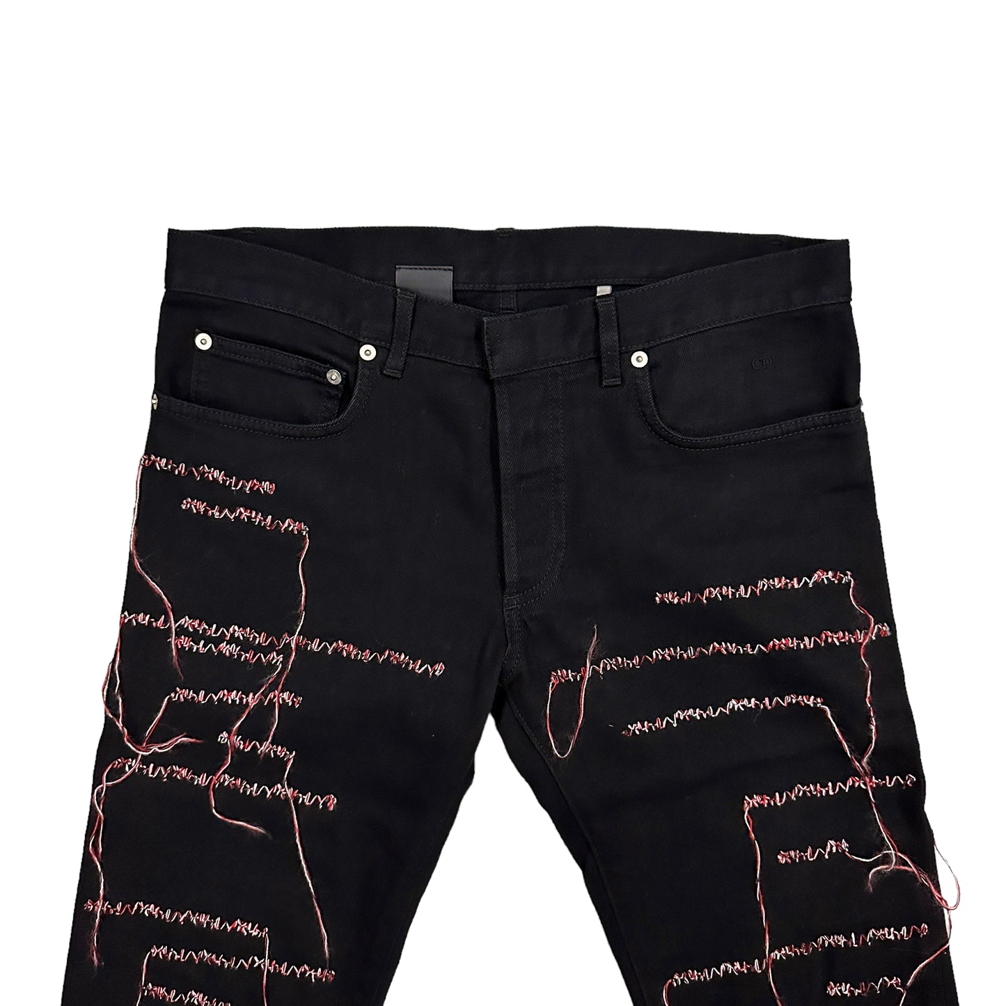 DIOR HOMME / STITCH DENIM PANTS