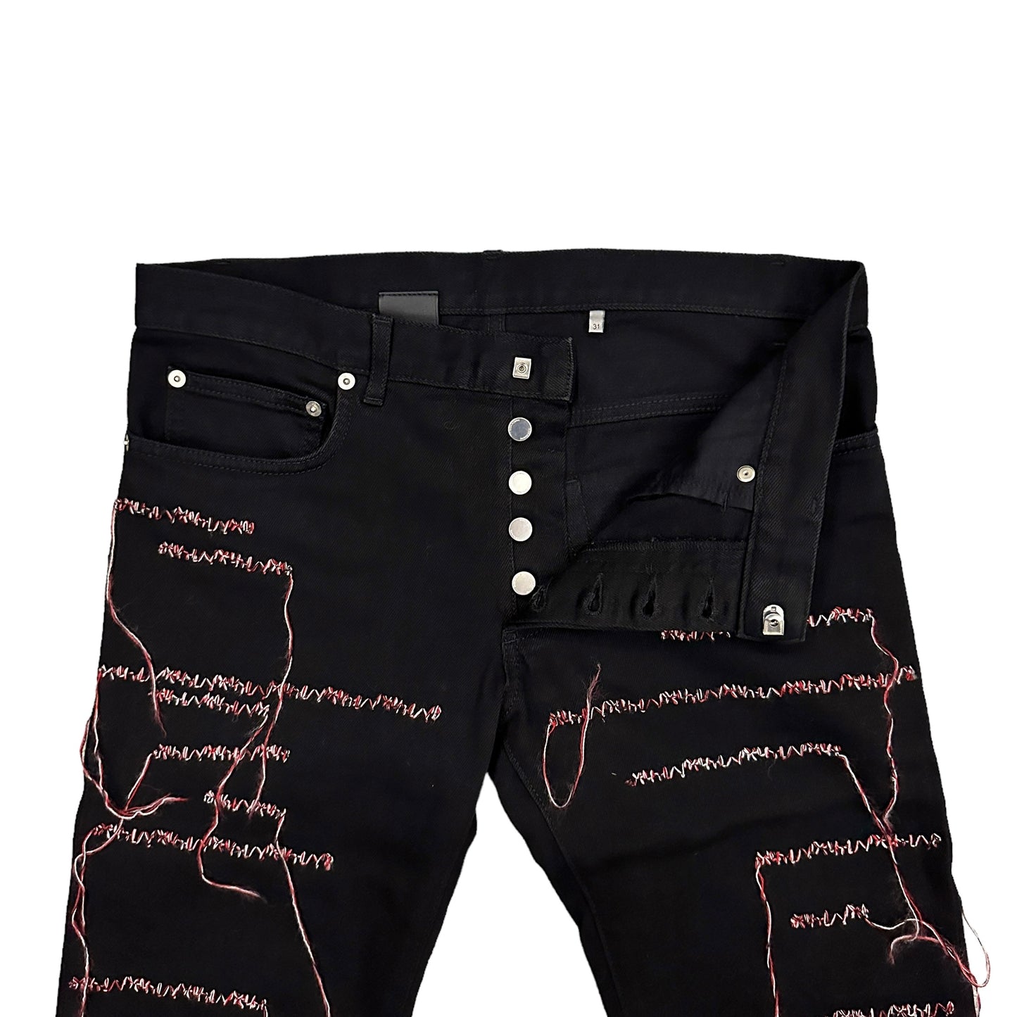 DIOR HOMME / STITCH DENIM PANTS
