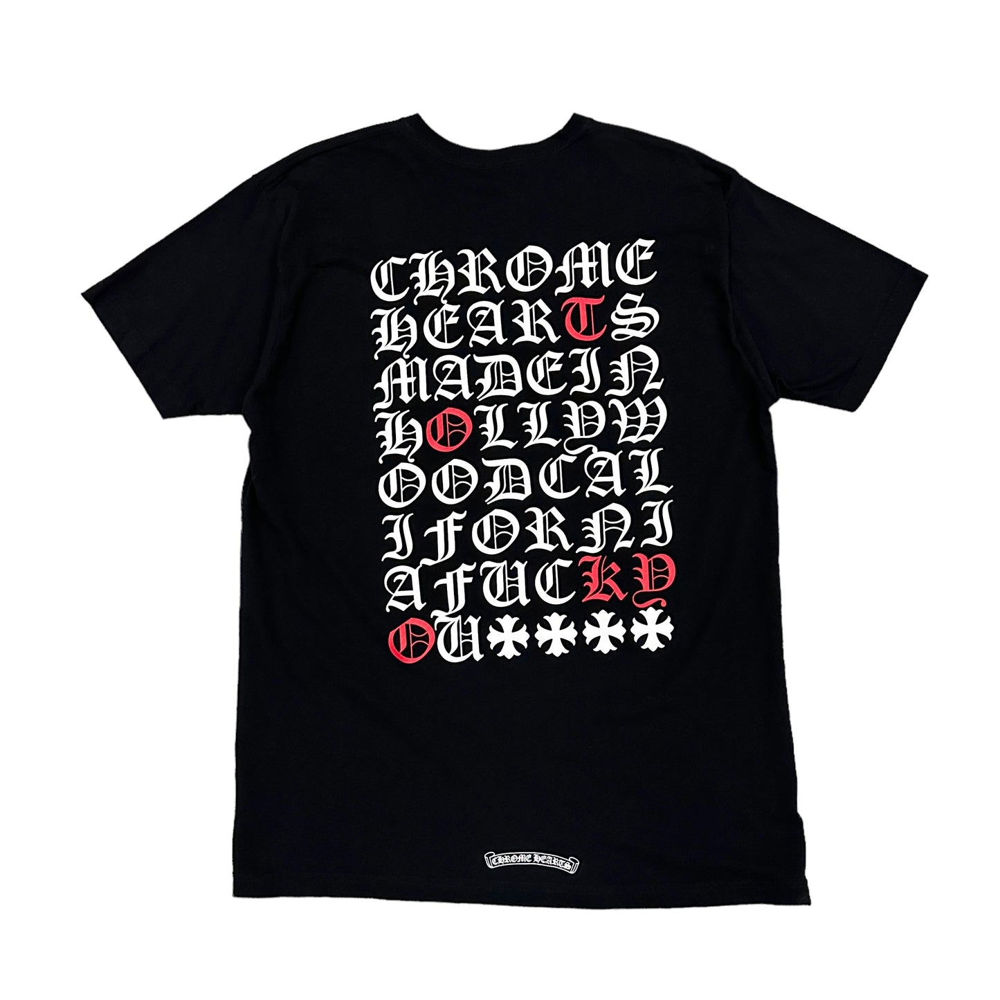CHROME HEARTS / MADE IN HOLLYWOOD FUCK YOU T-SHIRT