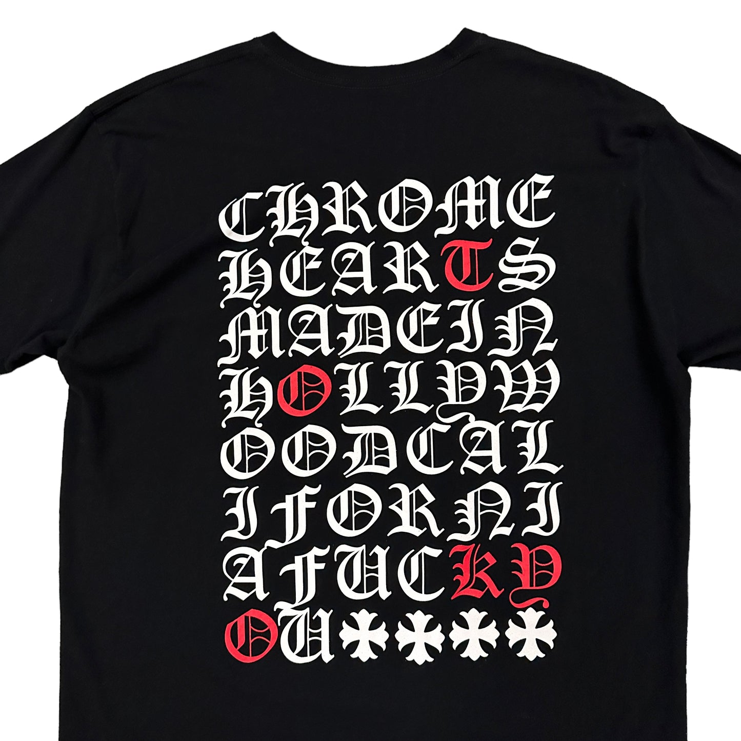 CHROME HEARTS / MADE IN HOLLYWOOD FUCK YOU T-SHIRT