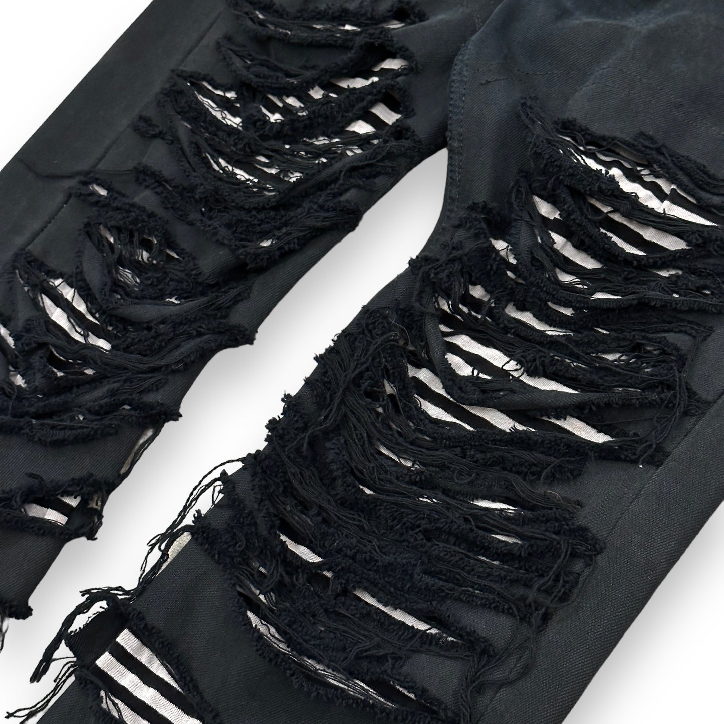 VINTI ANDREWS / LEVIS501 REMAKE DAMAGE DENIM PANTS