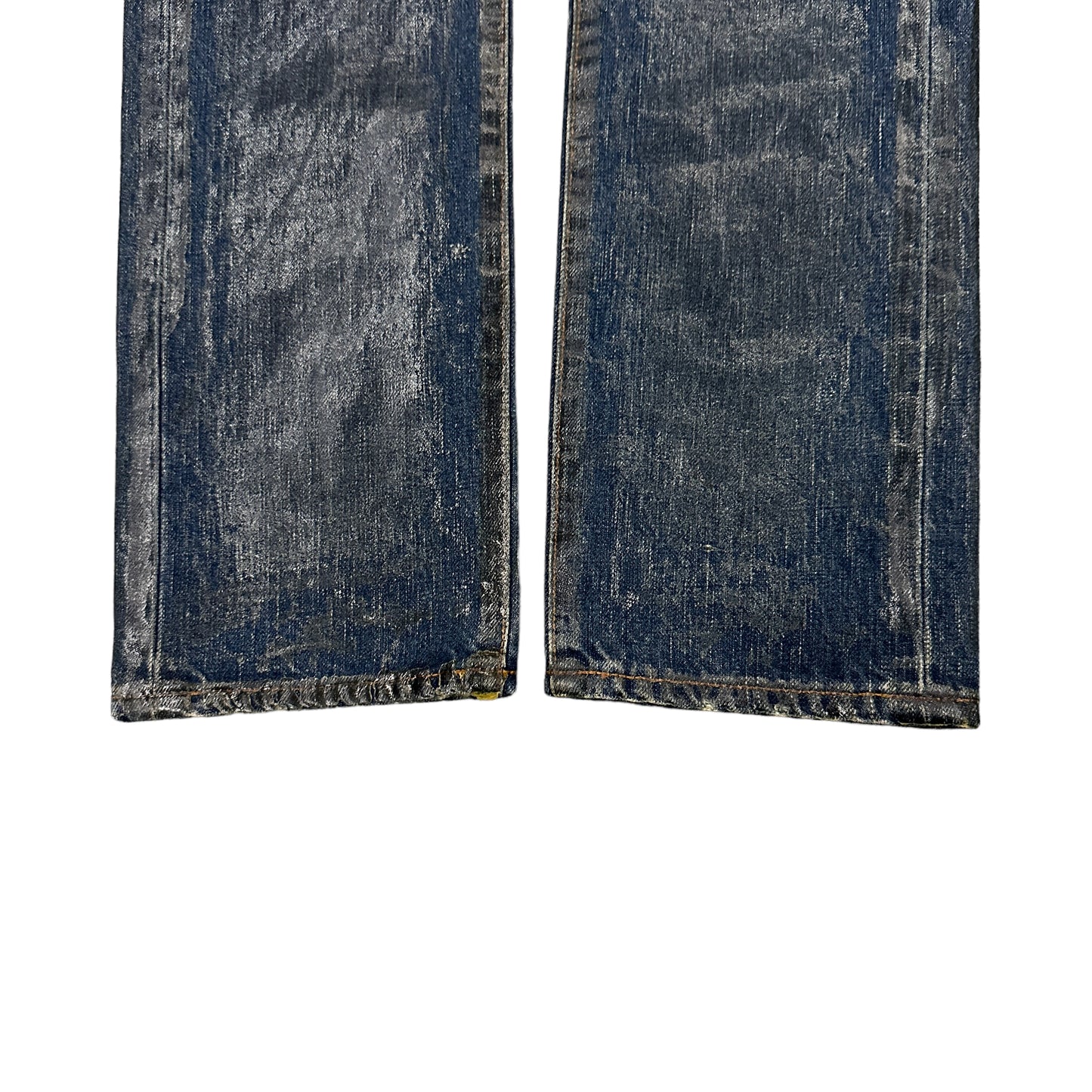 DIOR HOMME / LUSTER COATING DENIM PANTS