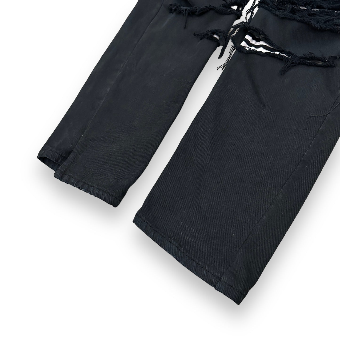 VINTI ANDREWS / LEVIS501 REMAKE DAMAGE DENIM PANTS