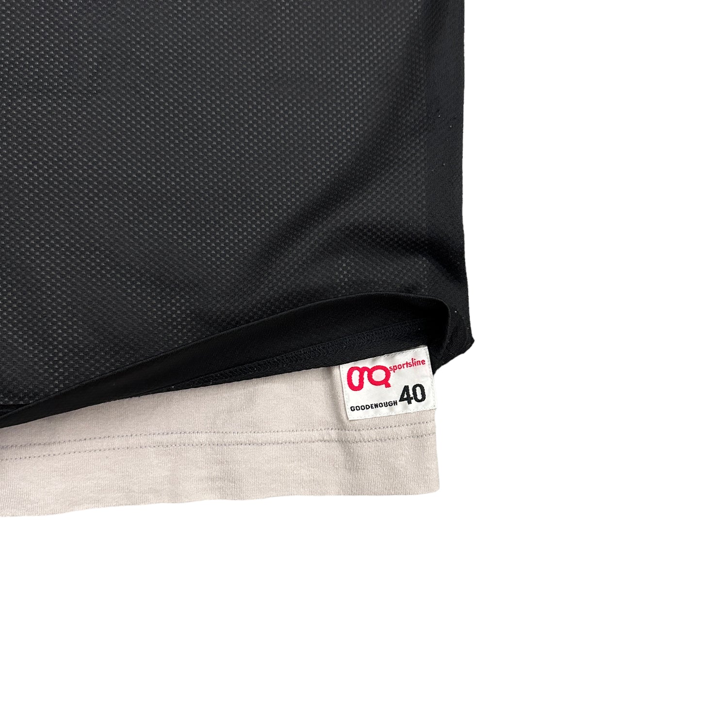GOODENOUGH / MESH LAYERED T-SHIRT