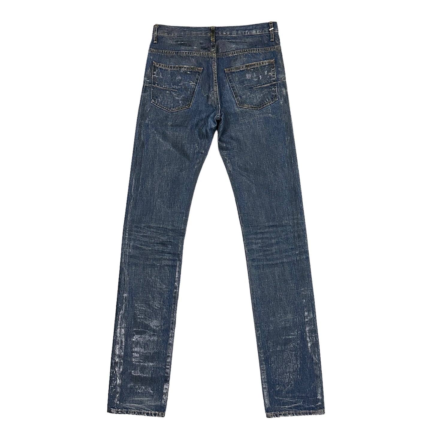 DIOR HOMME / LUSTER COATING DENIM PANTS