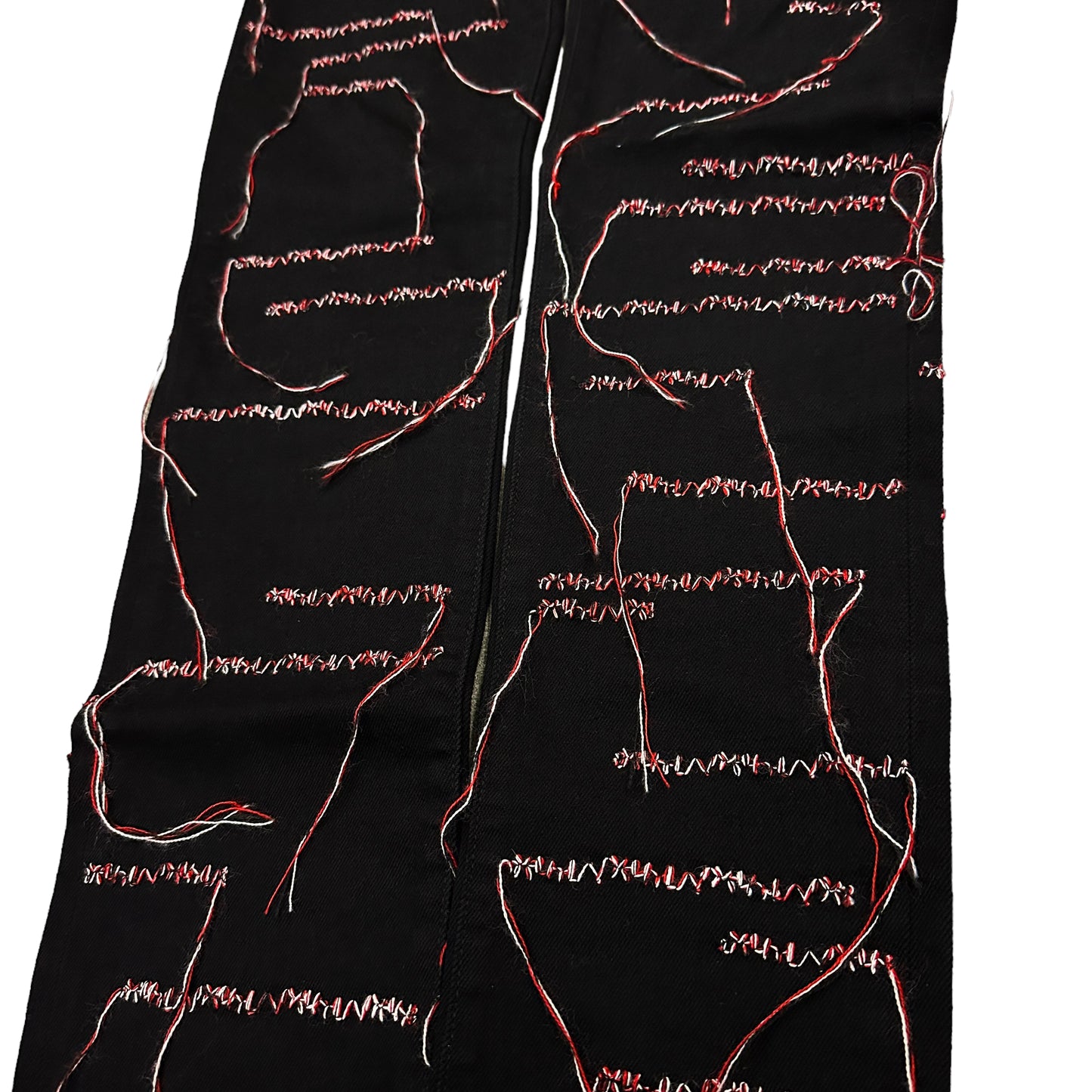 DIOR HOMME / STITCH DENIM PANTS