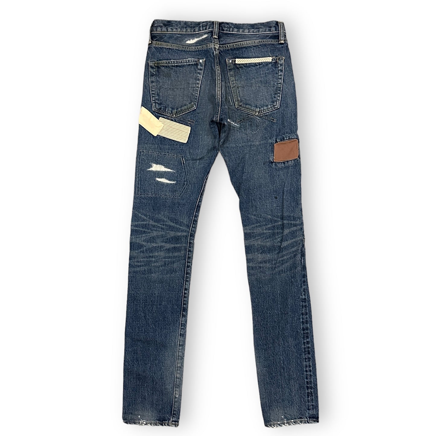 MIHARAYASUHIRO / PATCHWORK DENIM PANTS