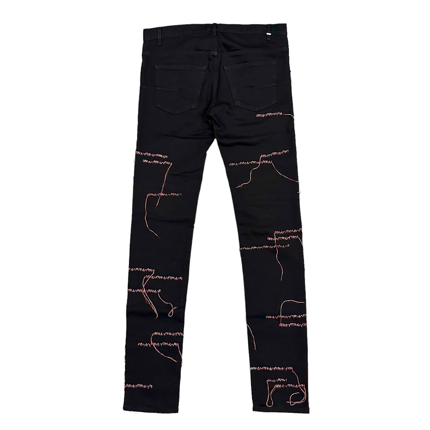 DIOR HOMME / STITCH DENIM PANTS