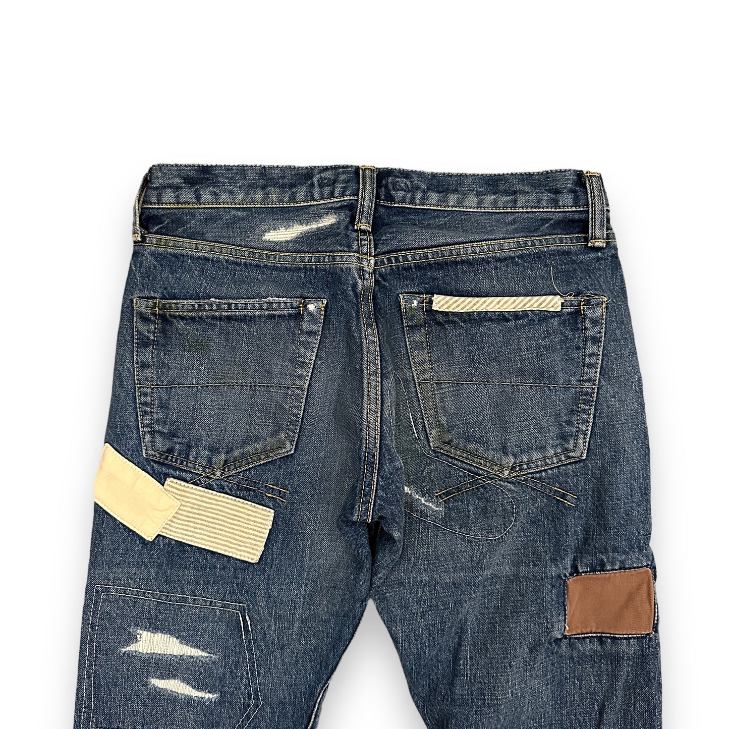 MIHARAYASUHIRO / PATCHWORK DENIM PANTS