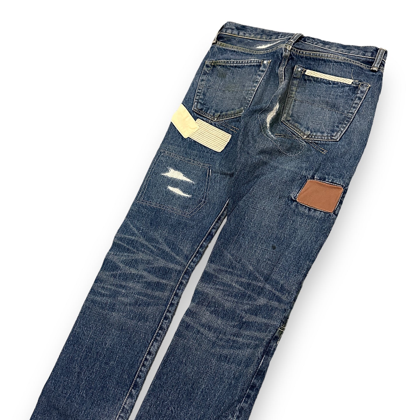 MIHARAYASUHIRO / PATCHWORK DENIM PANTS