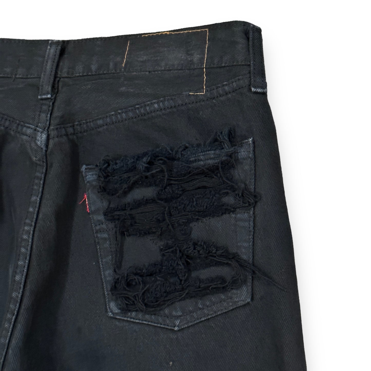 VINTI ANDREWS / LEVIS501 REMAKE DAMAGE DENIM PANTS