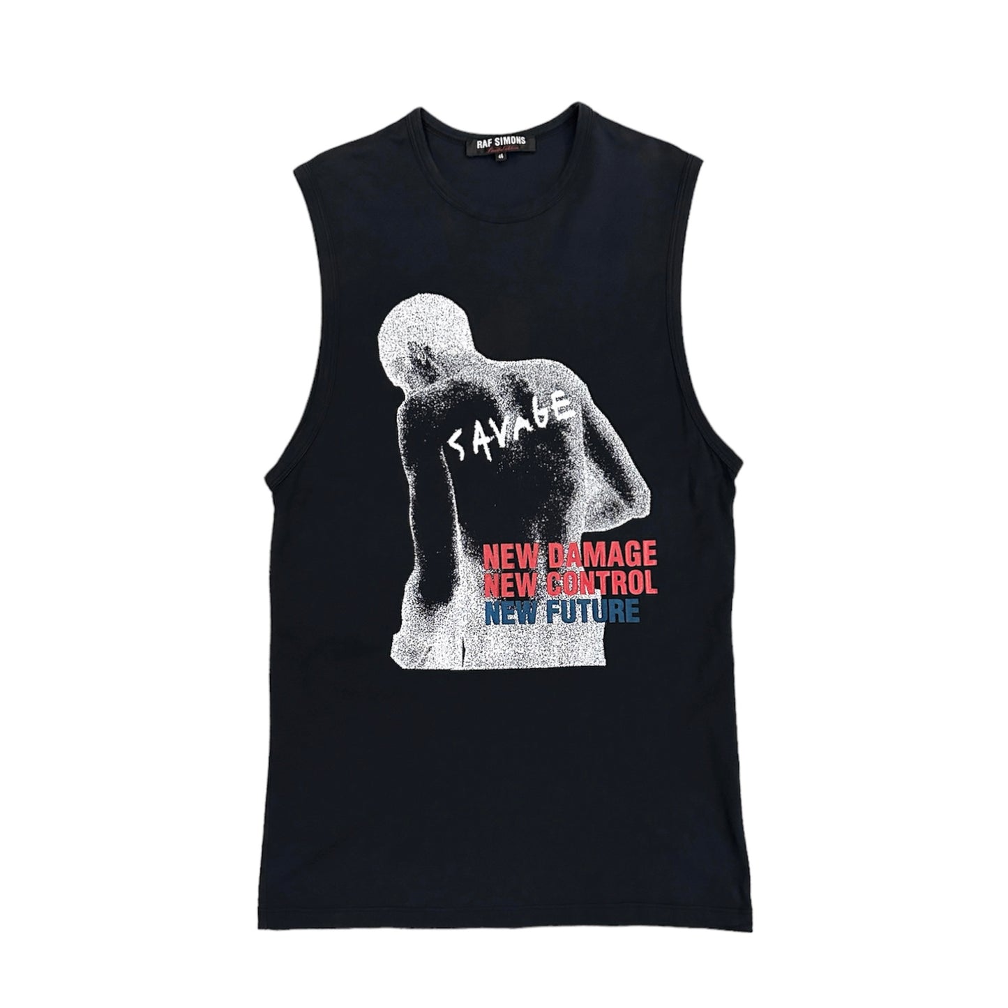 RAF SIMONS / LIMITED SLEEVELESS TOP
