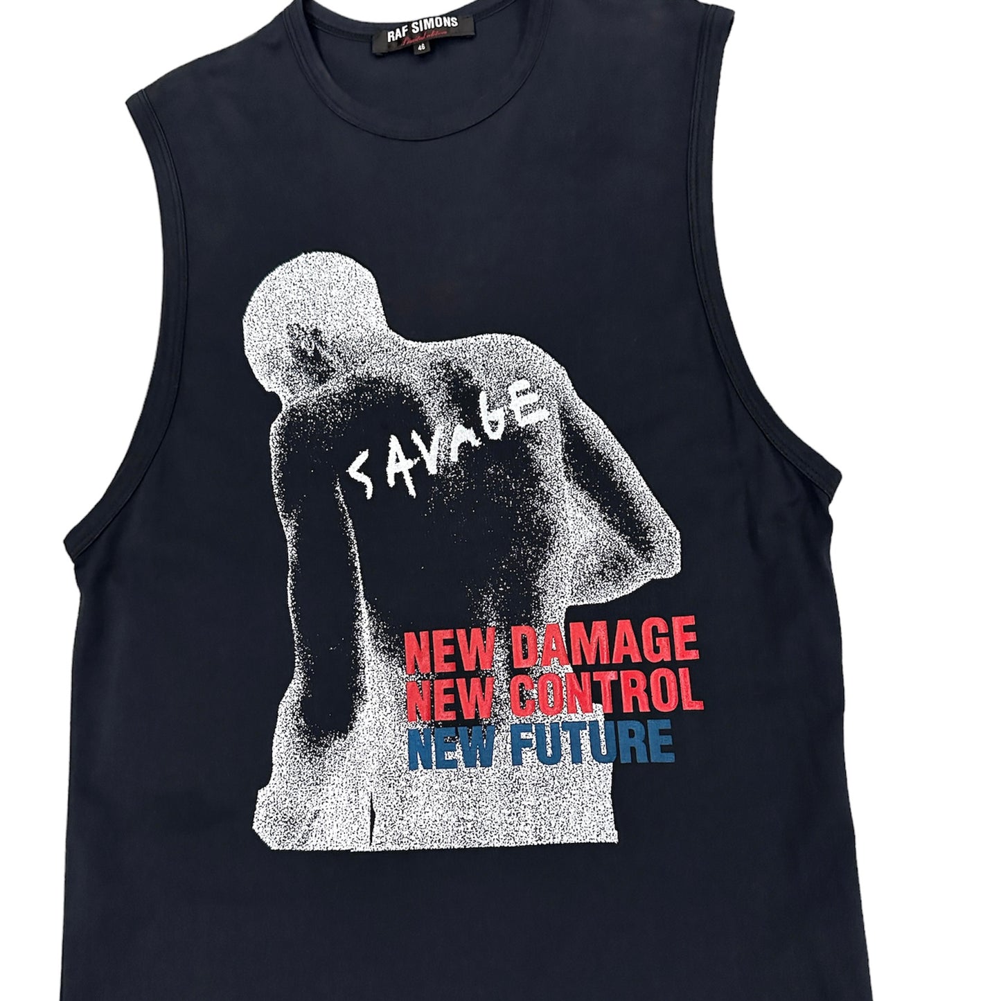 RAF SIMONS / LIMITED SLEEVELESS TOP