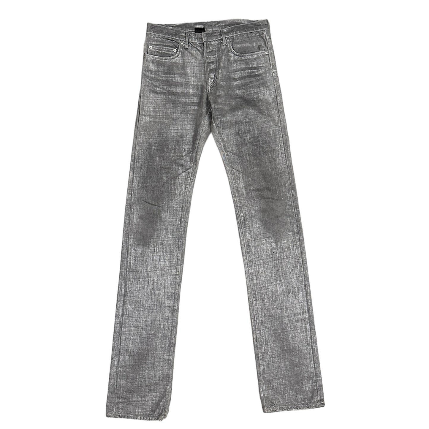 DIOR HOMME / LUSTER COATING DENIM PANTS