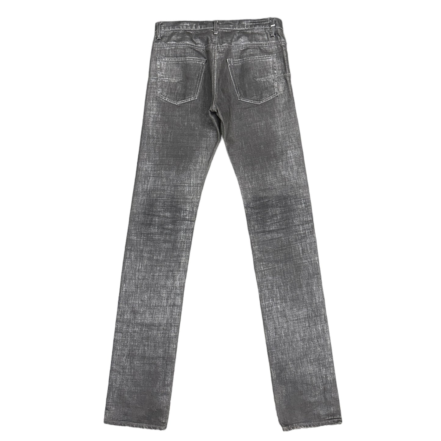 DIOR HOMME / LUSTER COATING DENIM PANTS