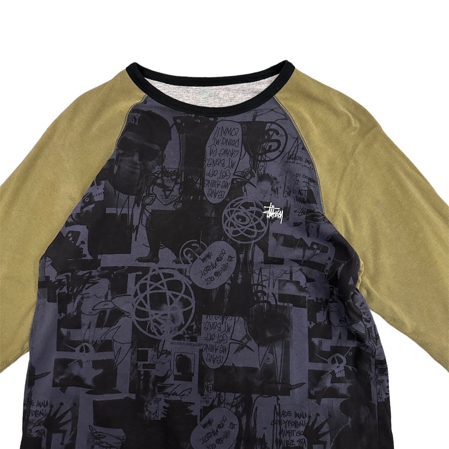 STUSSY × FUTURA / REVERSIBLE RAGLANSLEEVE SHIRT