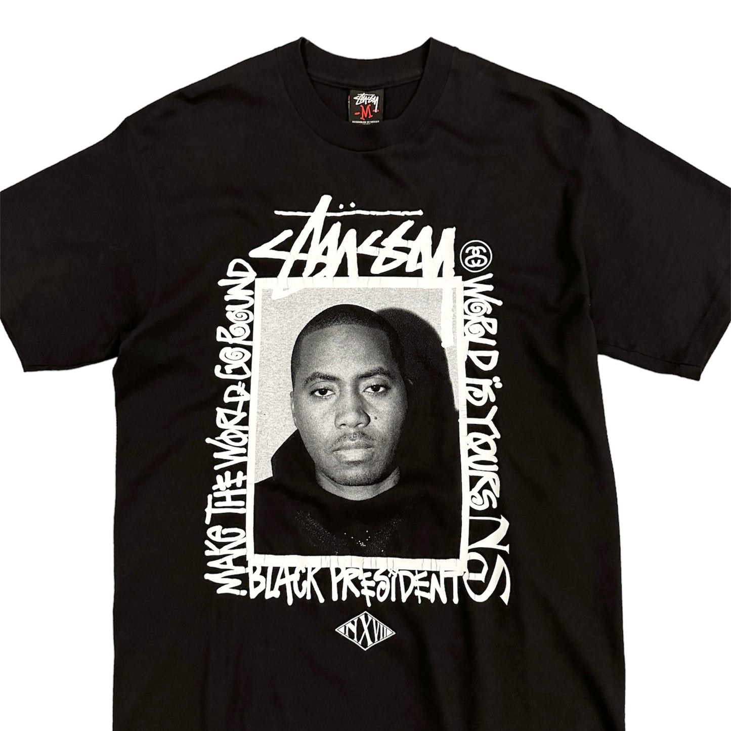 STUSSY × NEXUSVII / NAS PHOTO T-SHIRT
