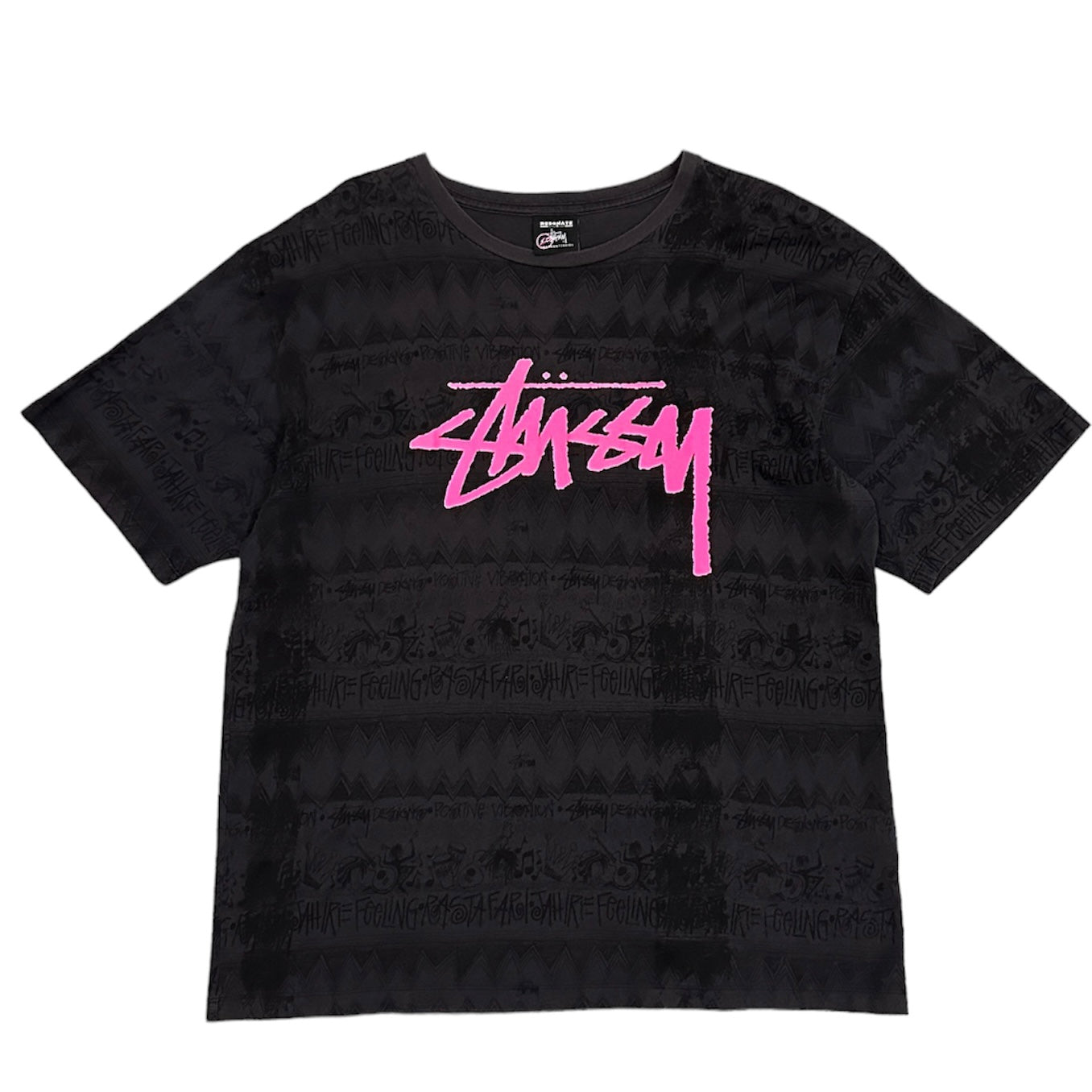 stussy × flagment × resonate  コラボTシャツ未使用袋付きです