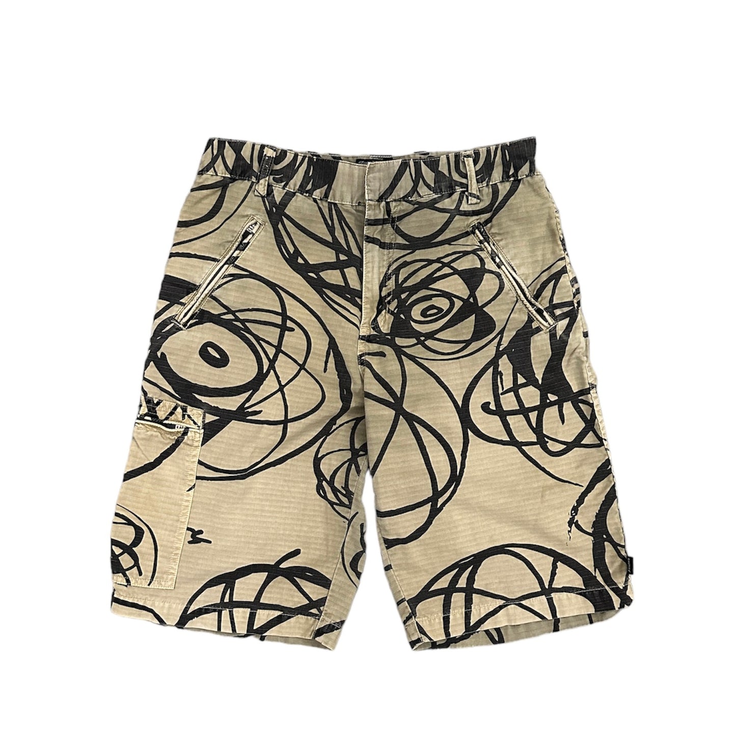 STUSSY × FUTURA / GRAPHIC SHORT PANTS