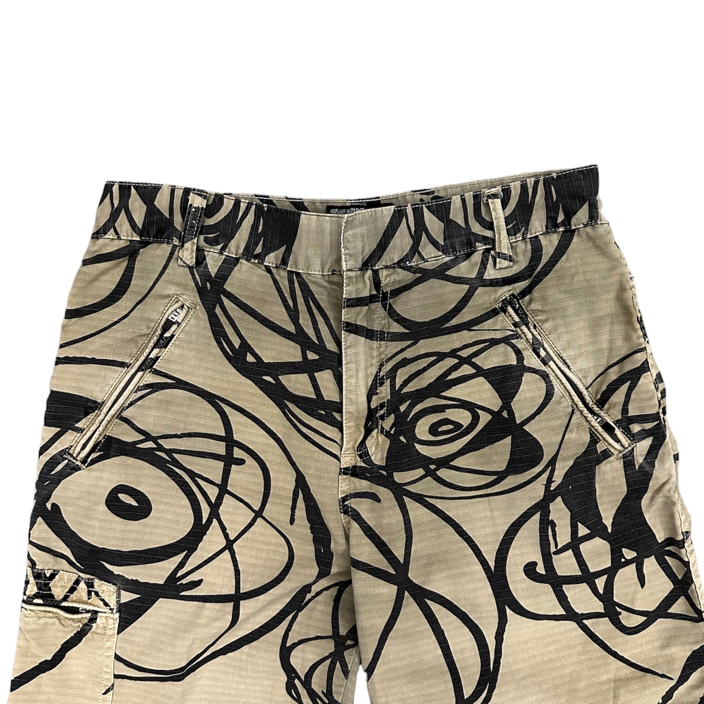 STUSSY × FUTURA / GRAPHIC SHORT PANTS