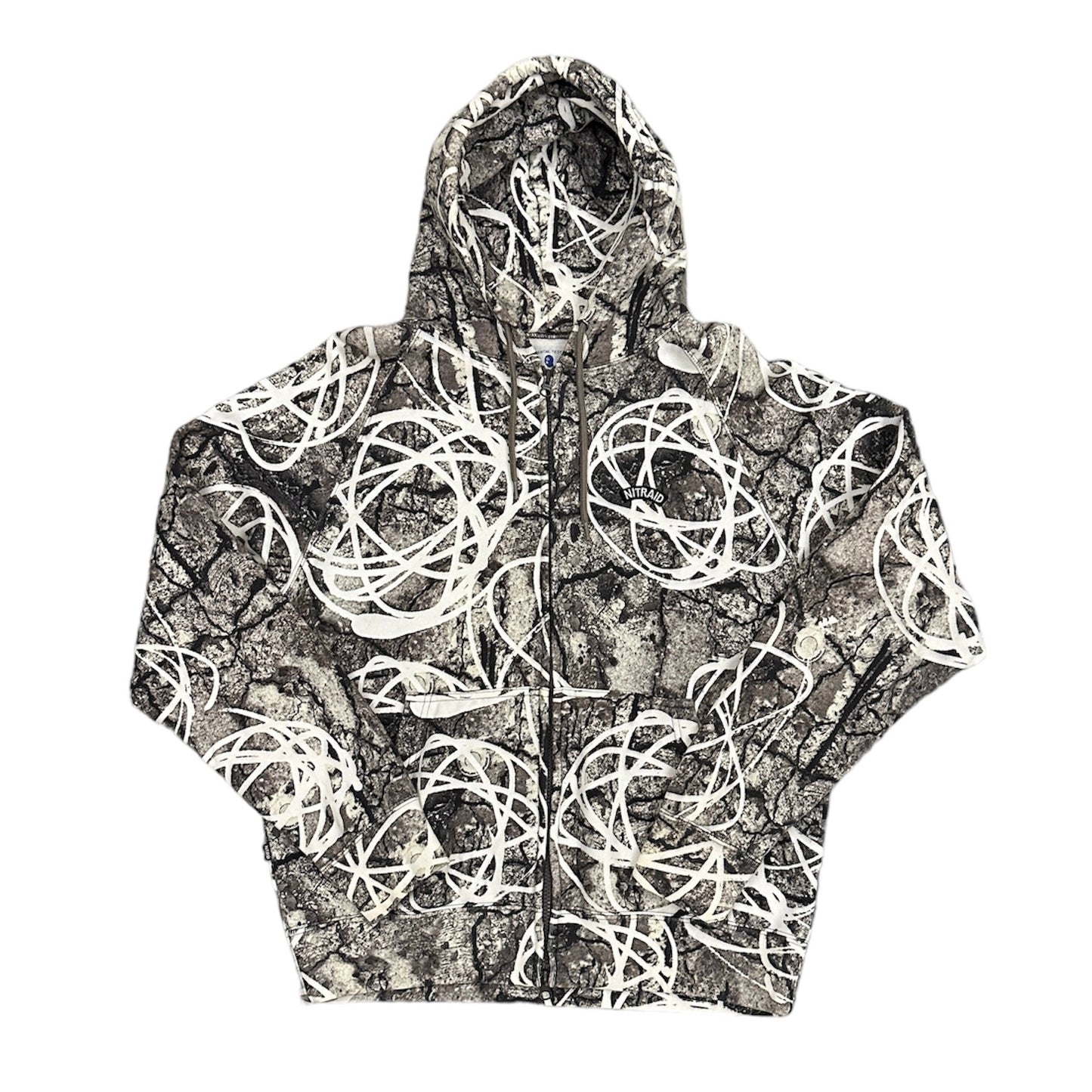 NITRAID × FUTURA / GRAPHIC ZIP UP HOODIE