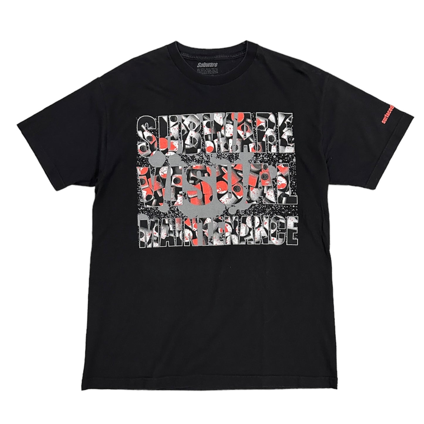 SUBWARE / SPRAY NOZZLE PRINT T-SHIRT