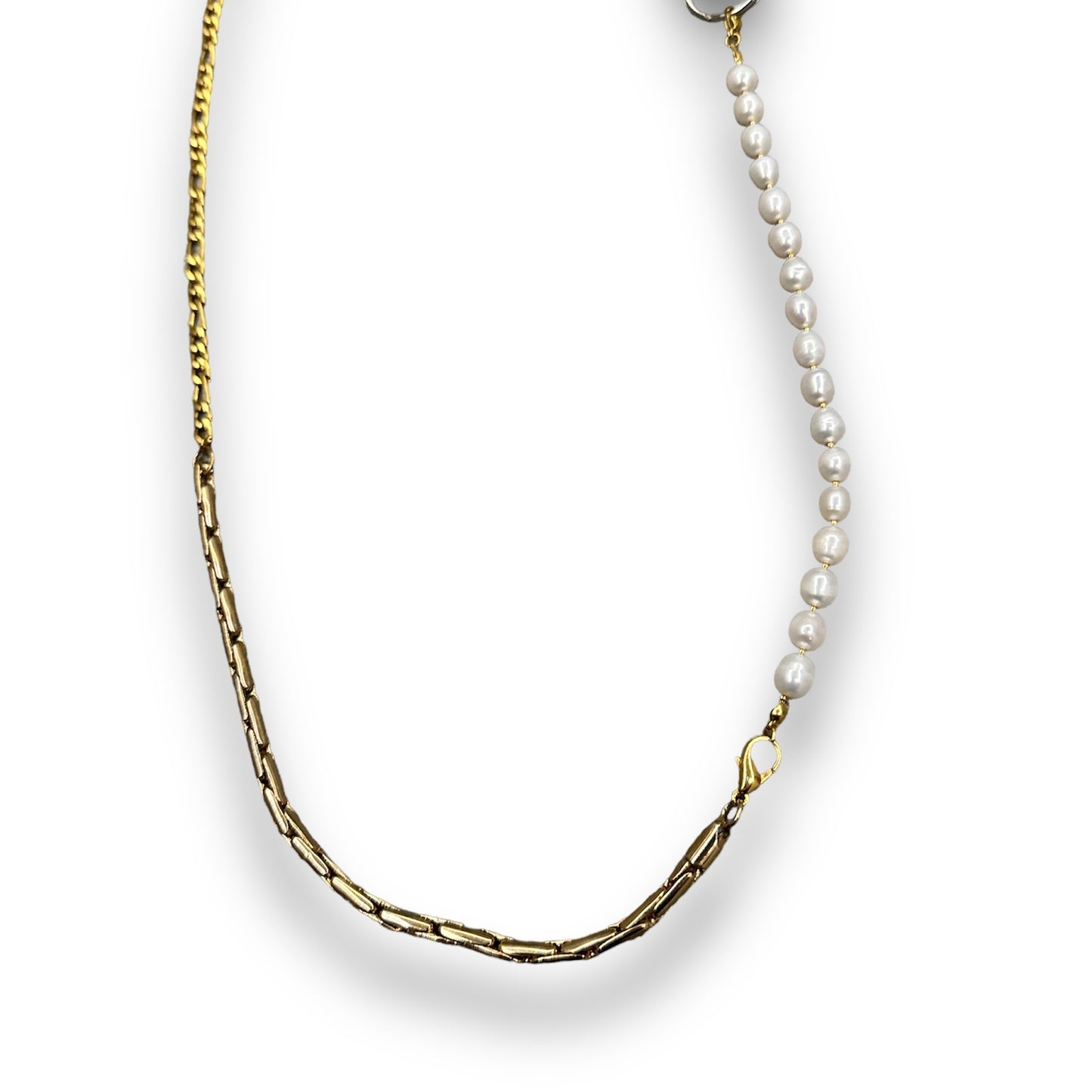 BLESS / MATERIALMIX NECKLACE "PEARLS"