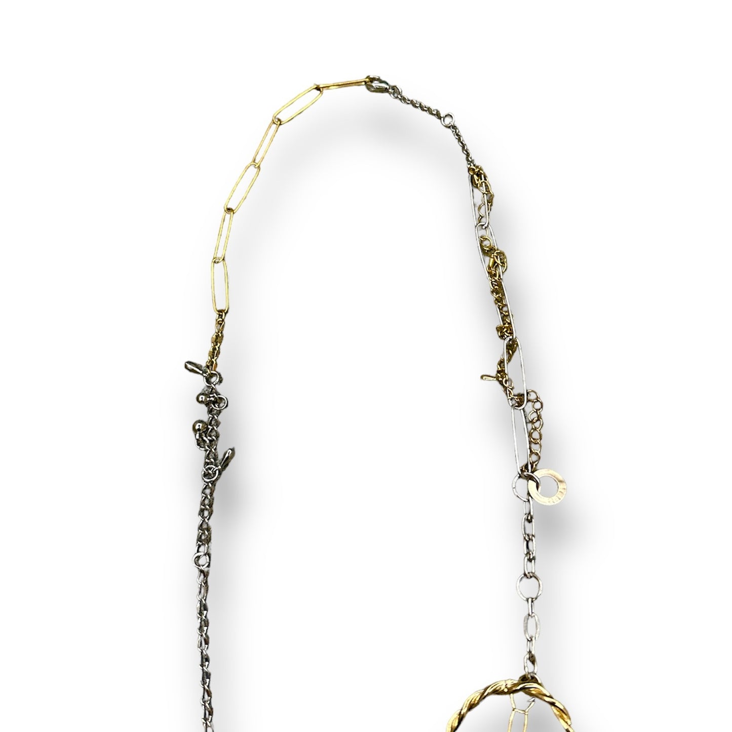 BLESS / MATERIALMIX NECKLACE "HAIRPIN"