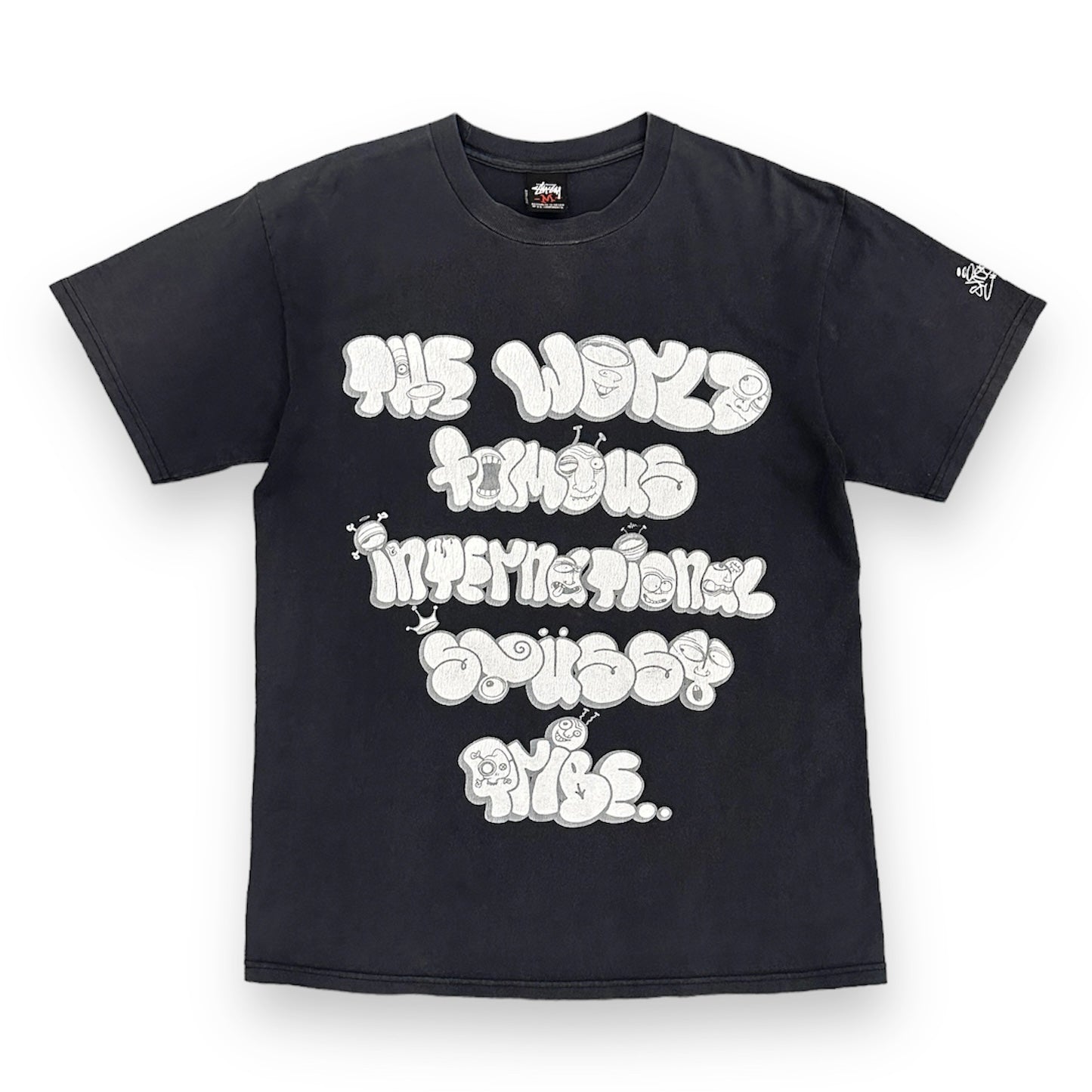 STUSSY / WORLD FAMOUS INTERNATIONAL TRIBE T-SHIRT