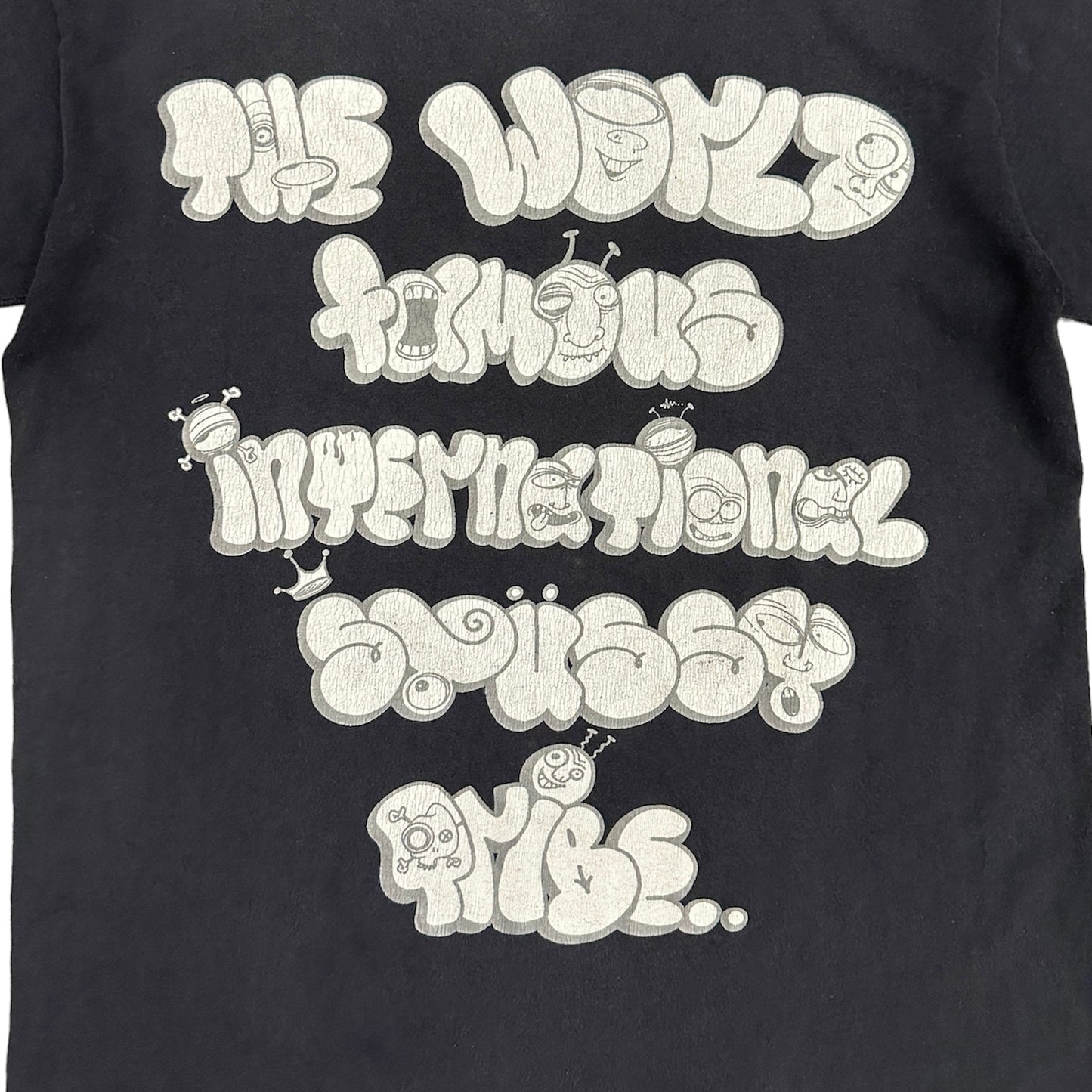STUSSY / WORLD FAMOUS INTERNATIONAL TRIBE T-SHIRT