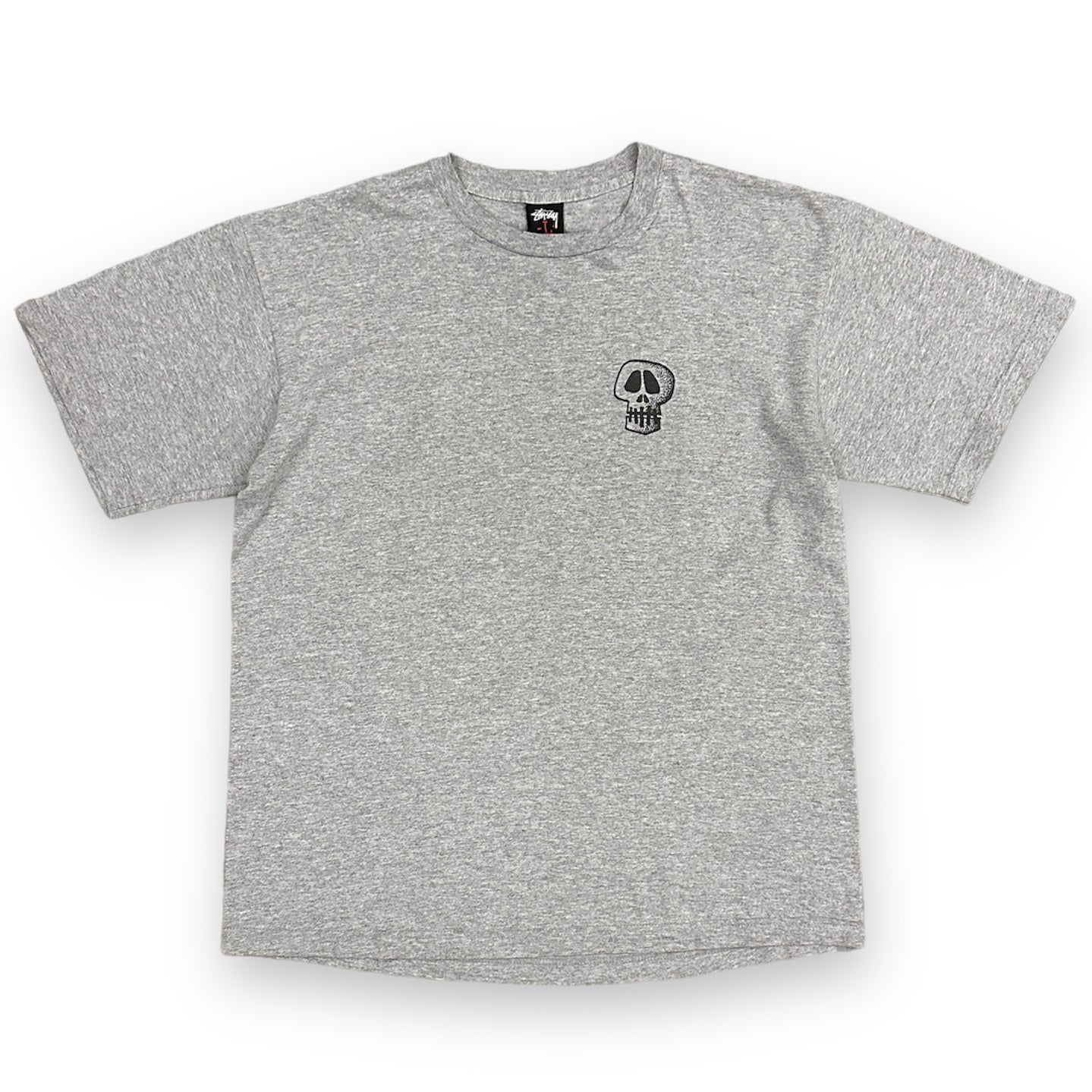 STUSSY / SKULL T-SHIRT