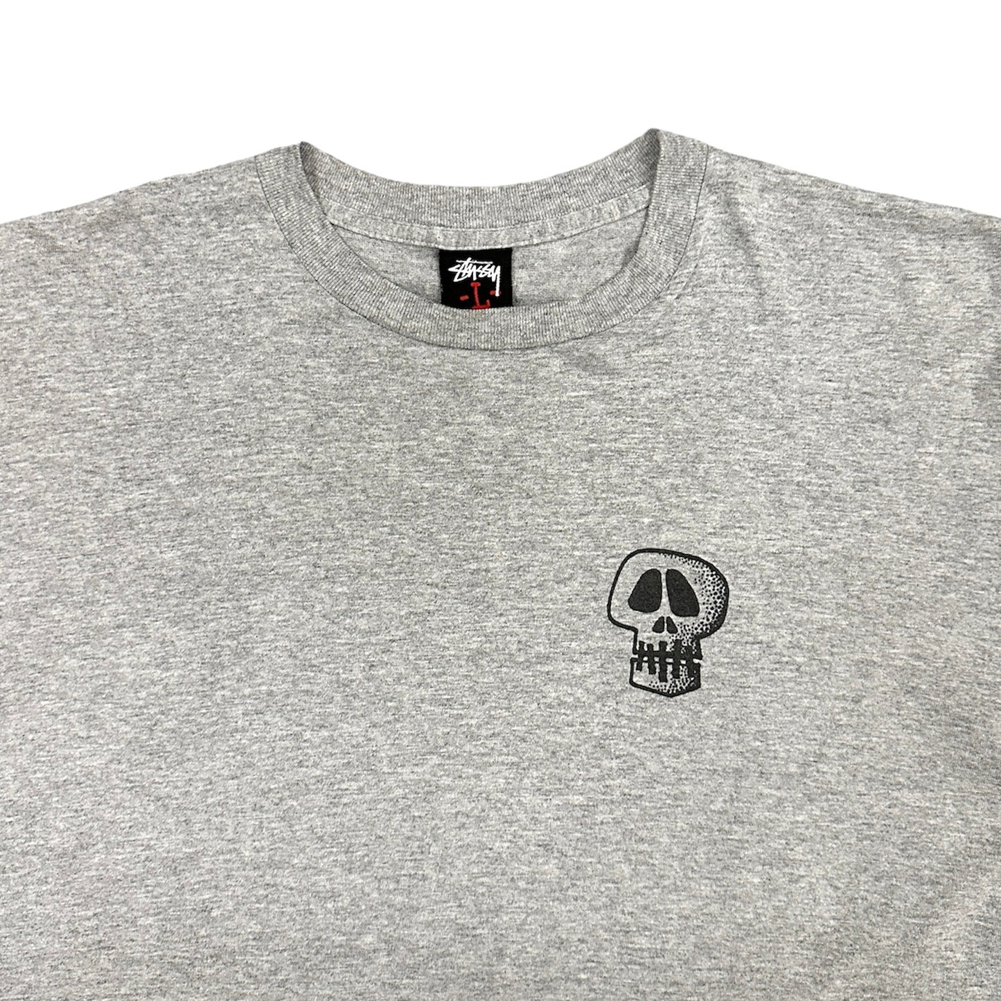 STUSSY / SKULL T-SHIRT