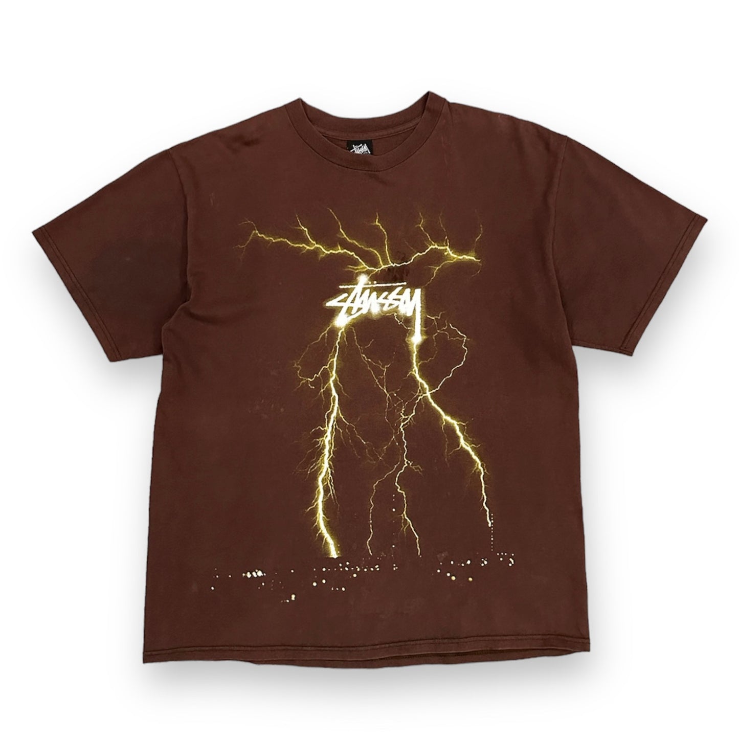 STUSSY / LIGHTNING T-SHIRT