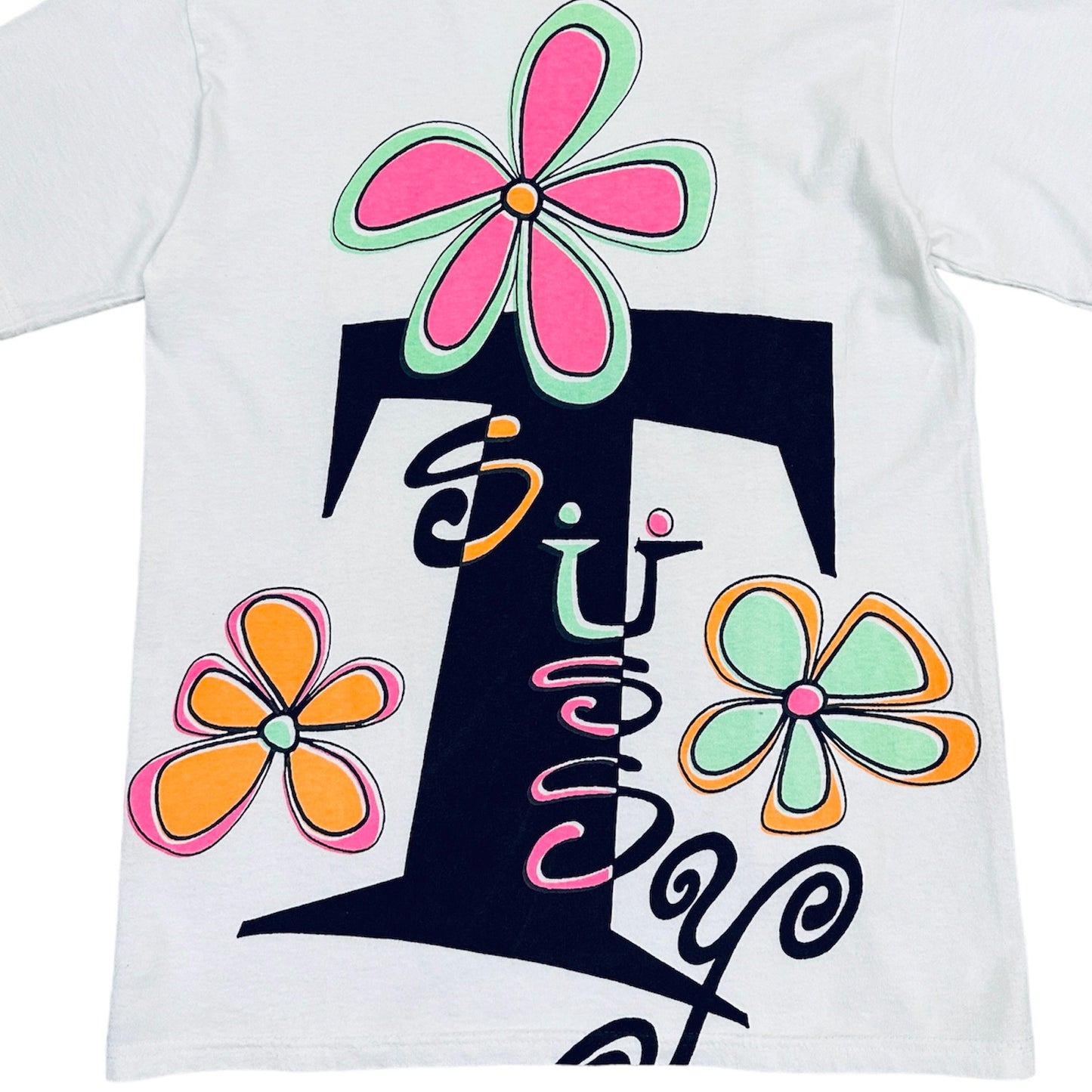 STUSSY × HECTIC / GRAPHIC T-SHIRT