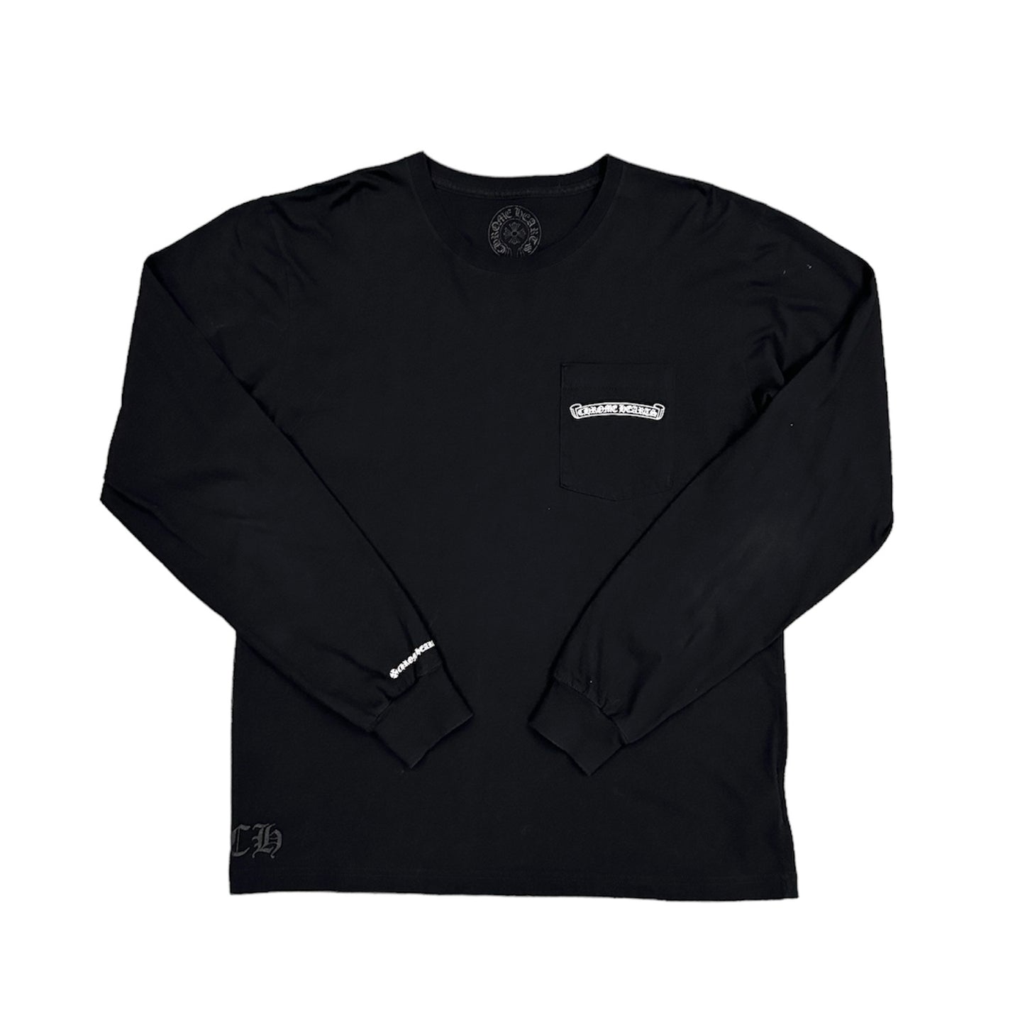 CHROME HEARTS / CEMETERY CROSS LONG SLEEVE SHIRT