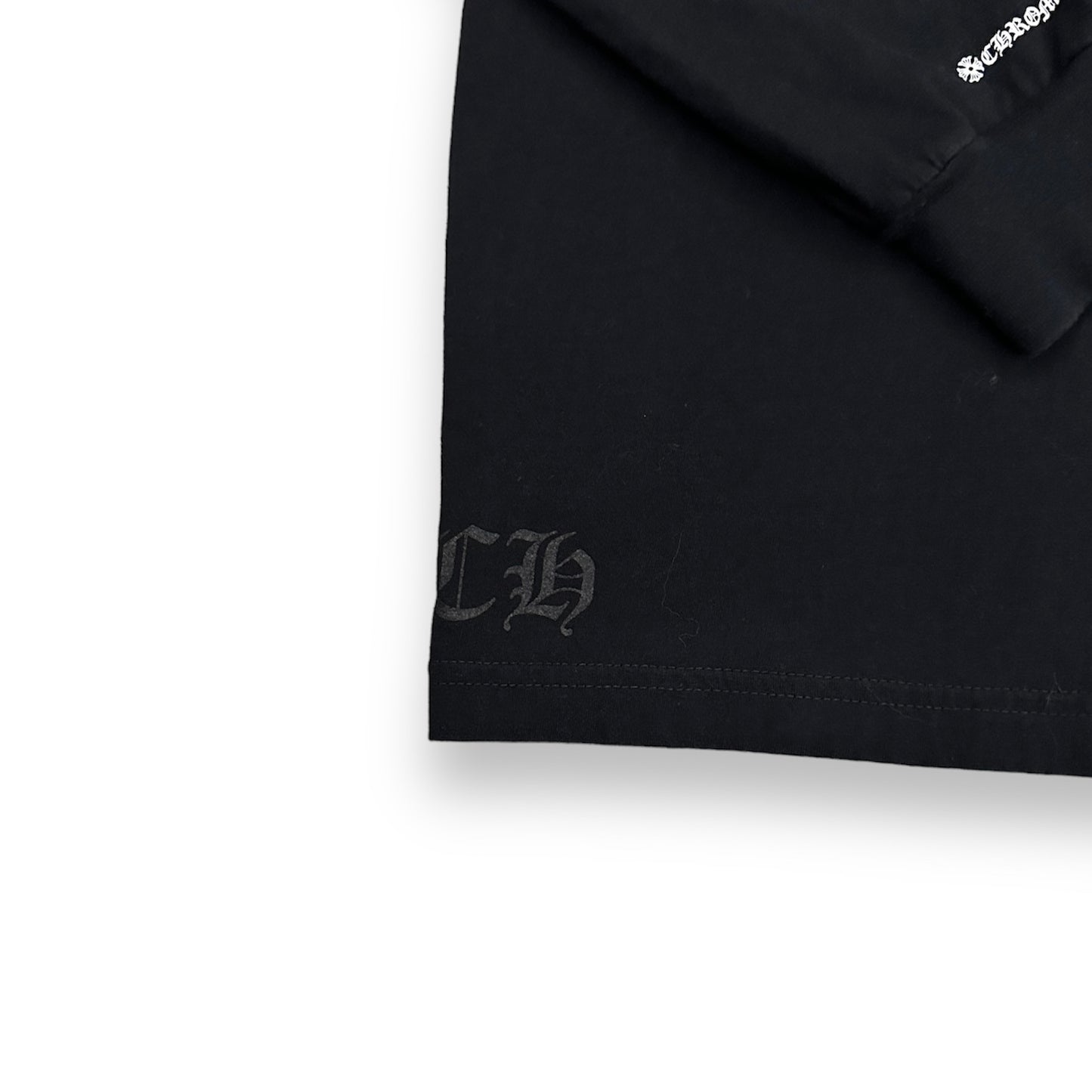 CHROME HEARTS / CEMETERY CROSS LONG SLEEVE SHIRT