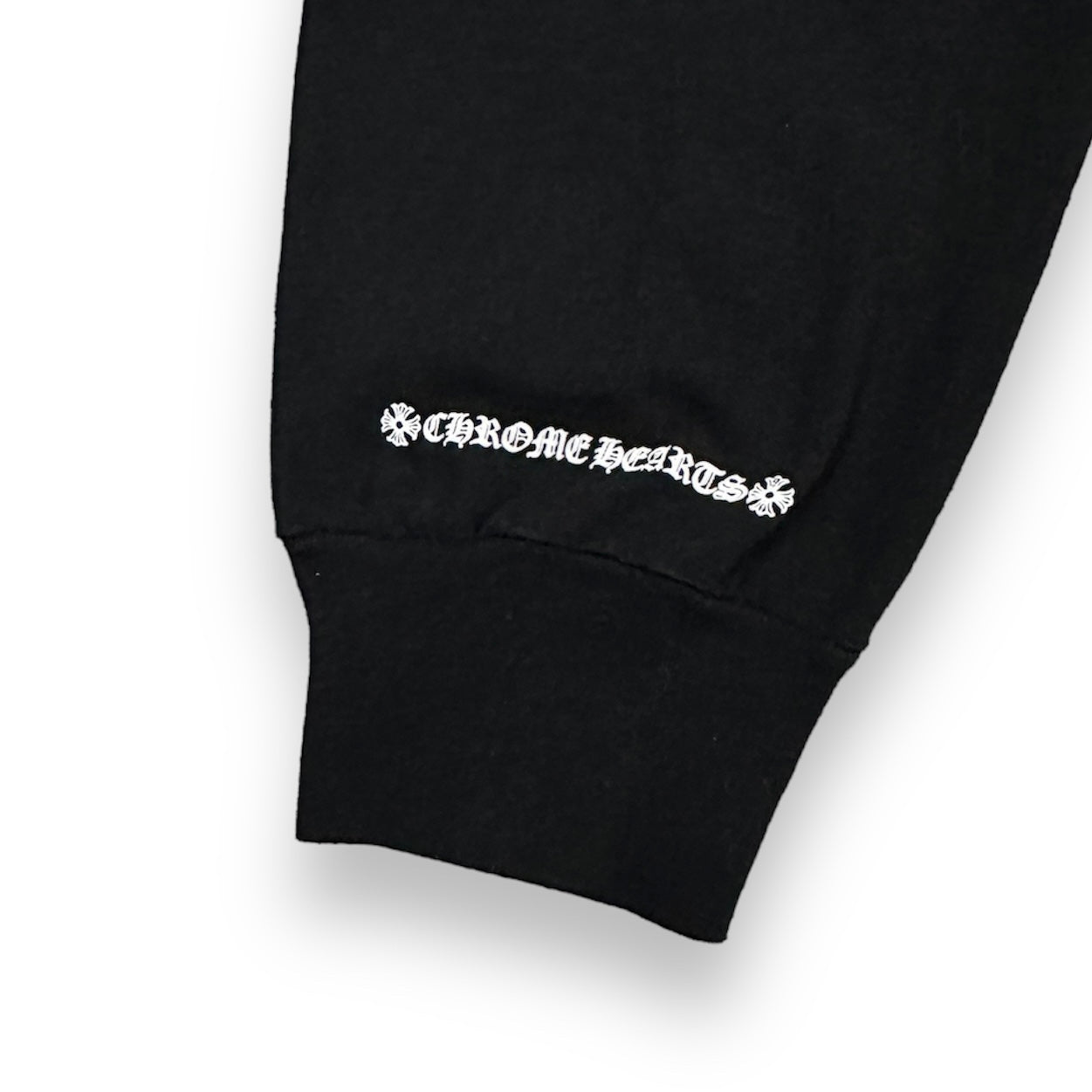CHROME HEARTS / CEMETERY CROSS LONG SLEEVE SHIRT