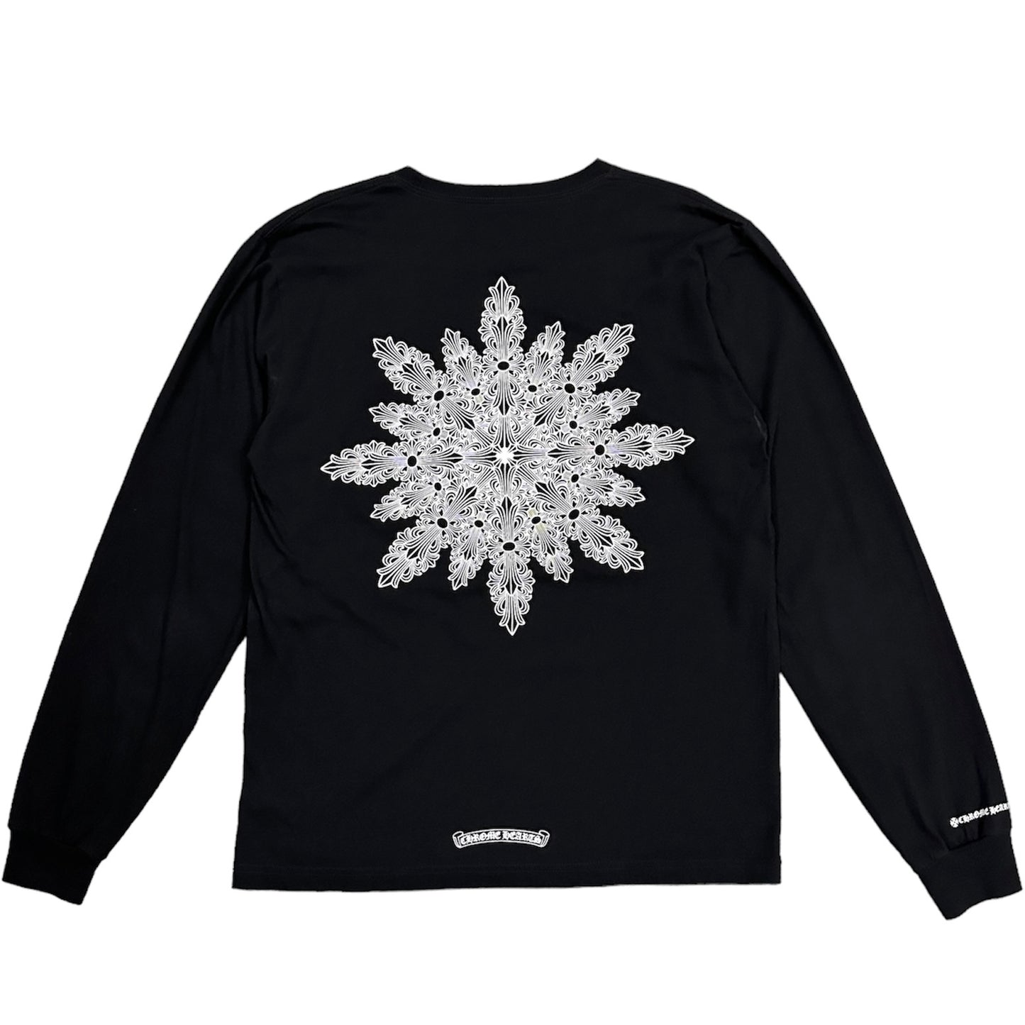 CHROME HEARTS / CEMETERY CROSS LONG SLEEVE SHIRT