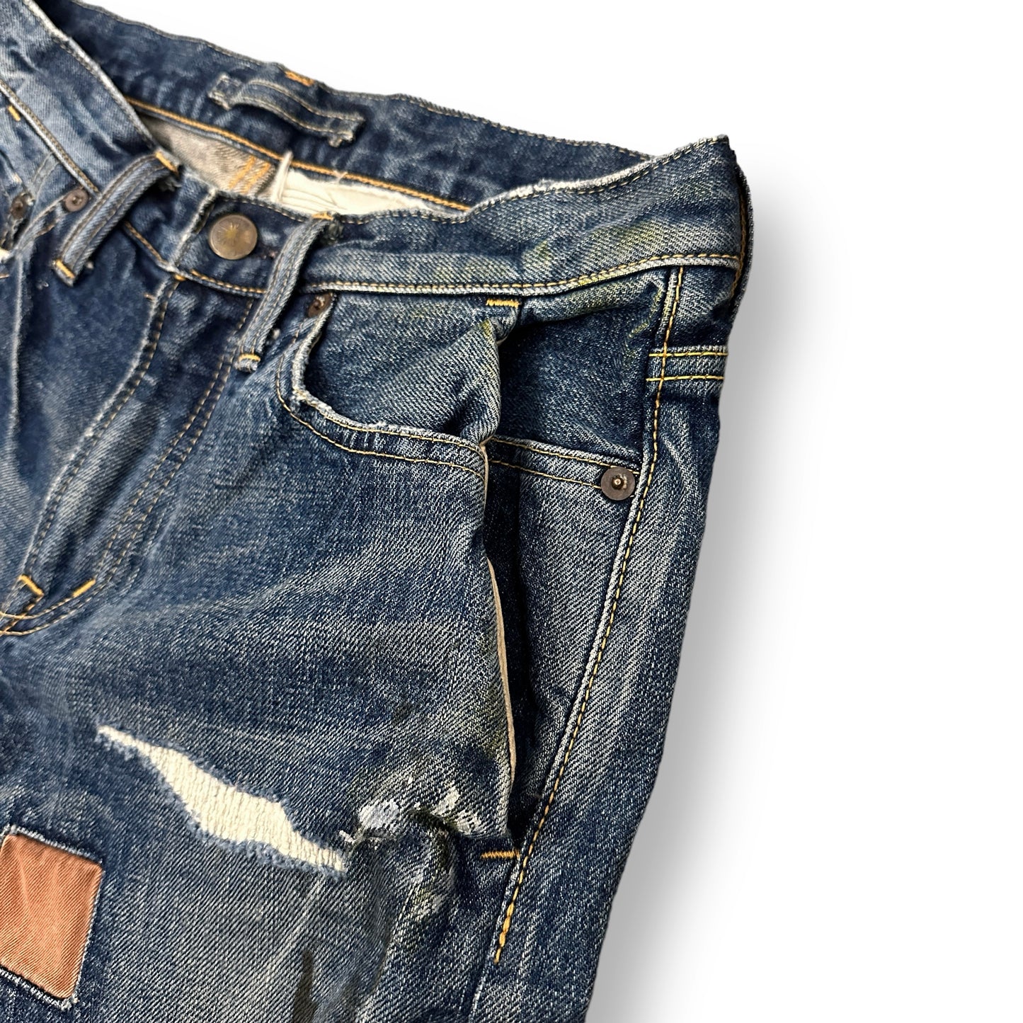 MIHARAYASUHIRO / PATCHWORK DENIM PANTS