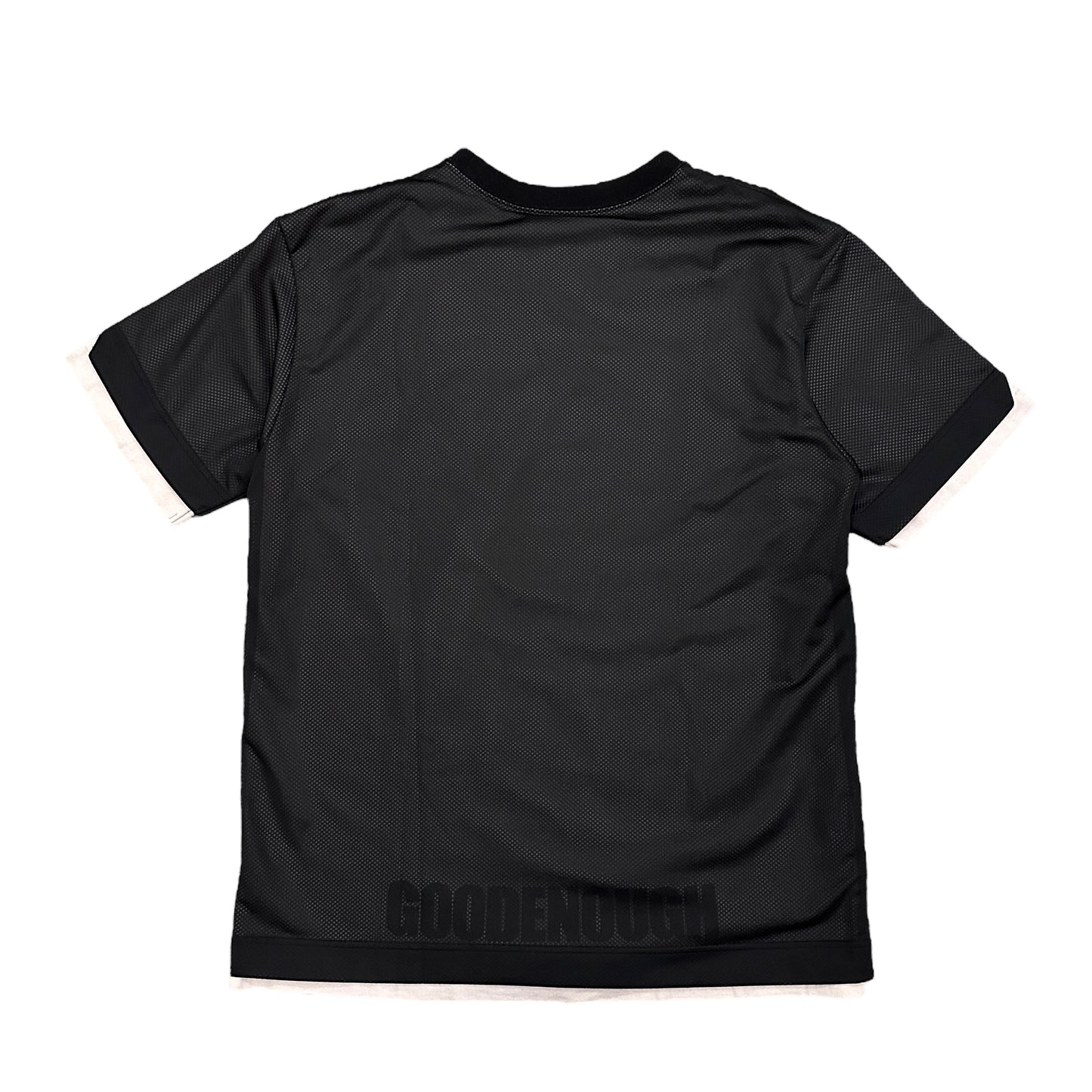 GOODENOUGH / MESH LAYERED T-SHIRT
