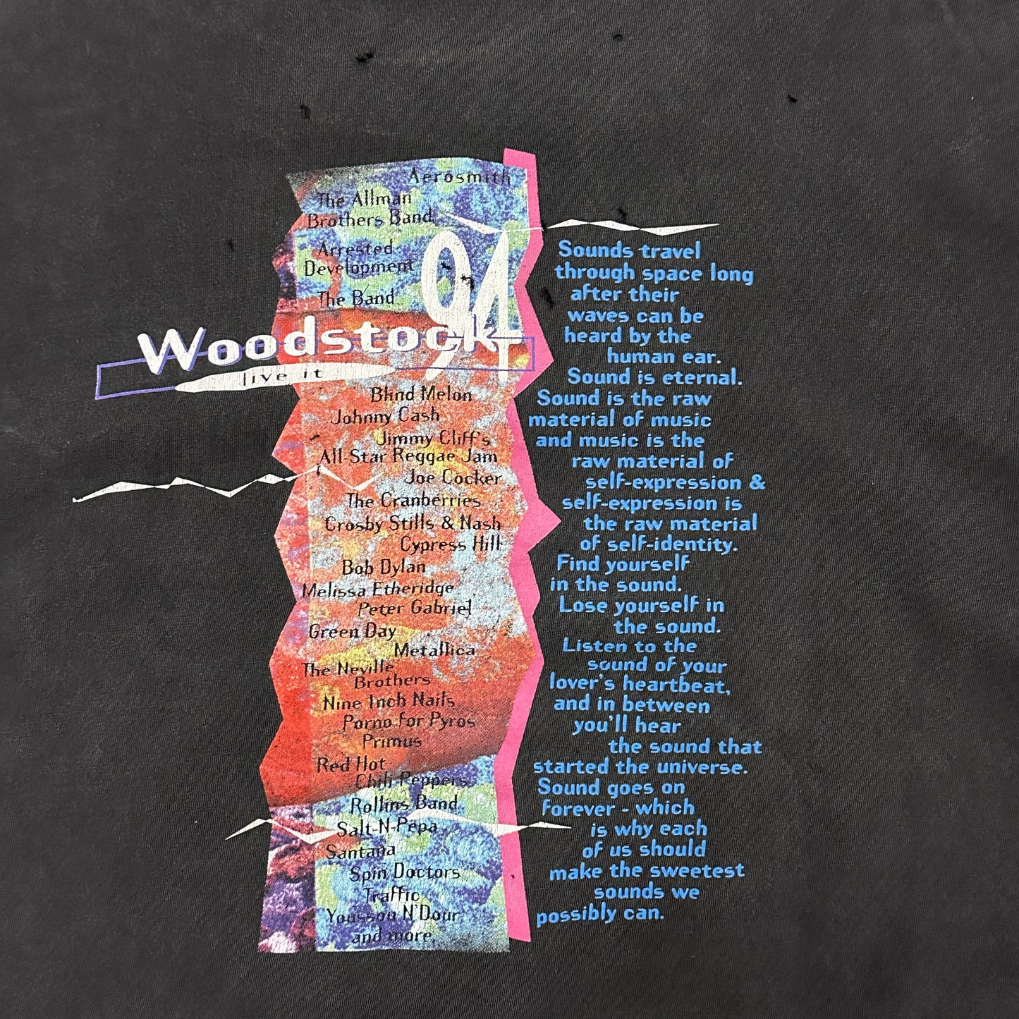 WOODSTOCK / 1994 T-SHIRT