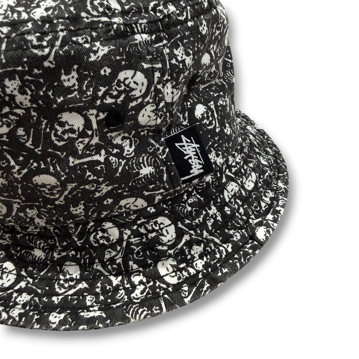 STUSSY / SKULL BUCKET HAT