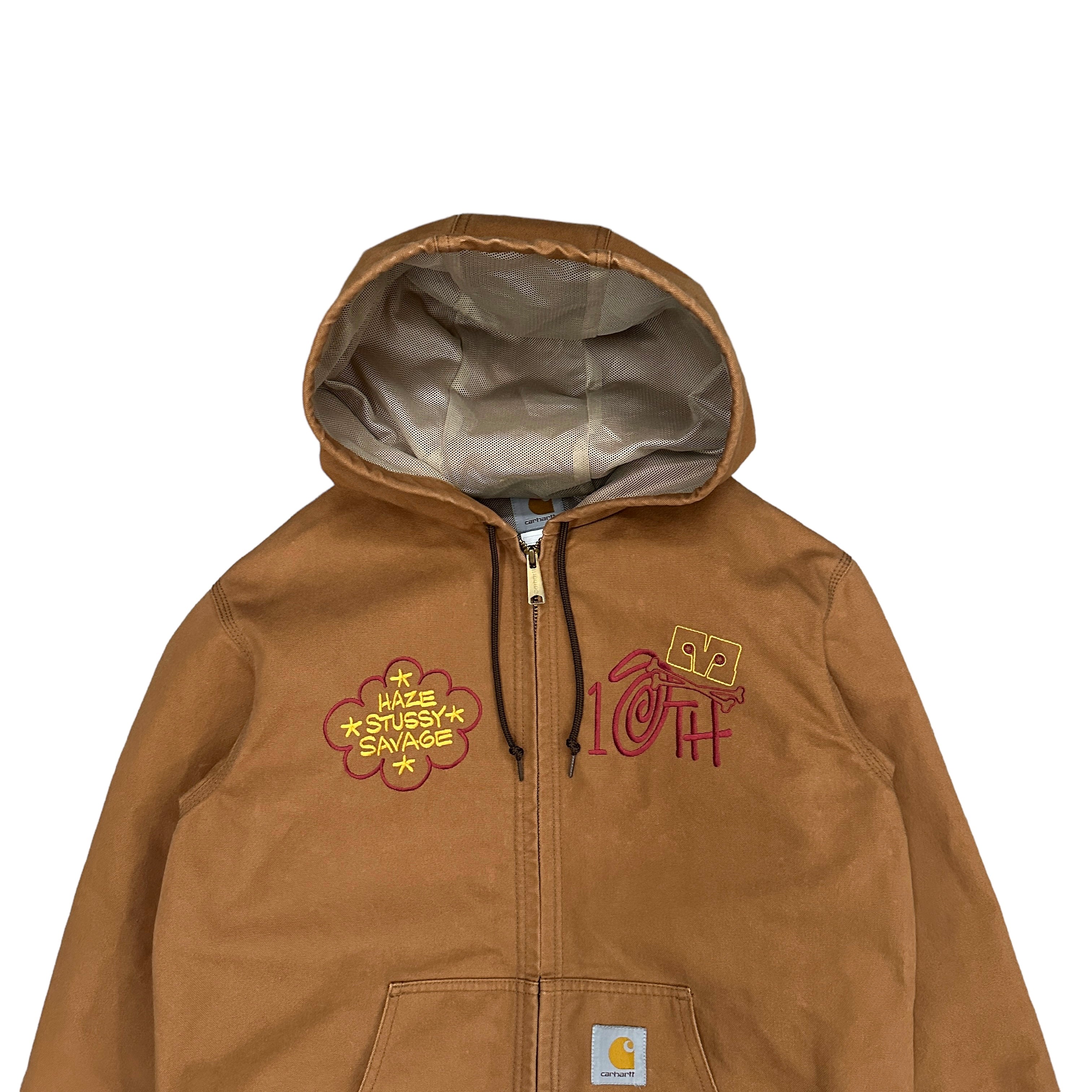 送料無料】 STUSSY x SAVAGE! x HAZE x CARHARTT ジャケット パーカー