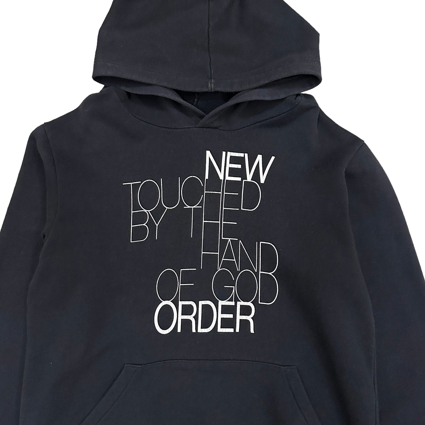 RAF SIMONS / 2003AW NEW ORDER "TOUCHED BY THE HAND OF GOD" HOODIE