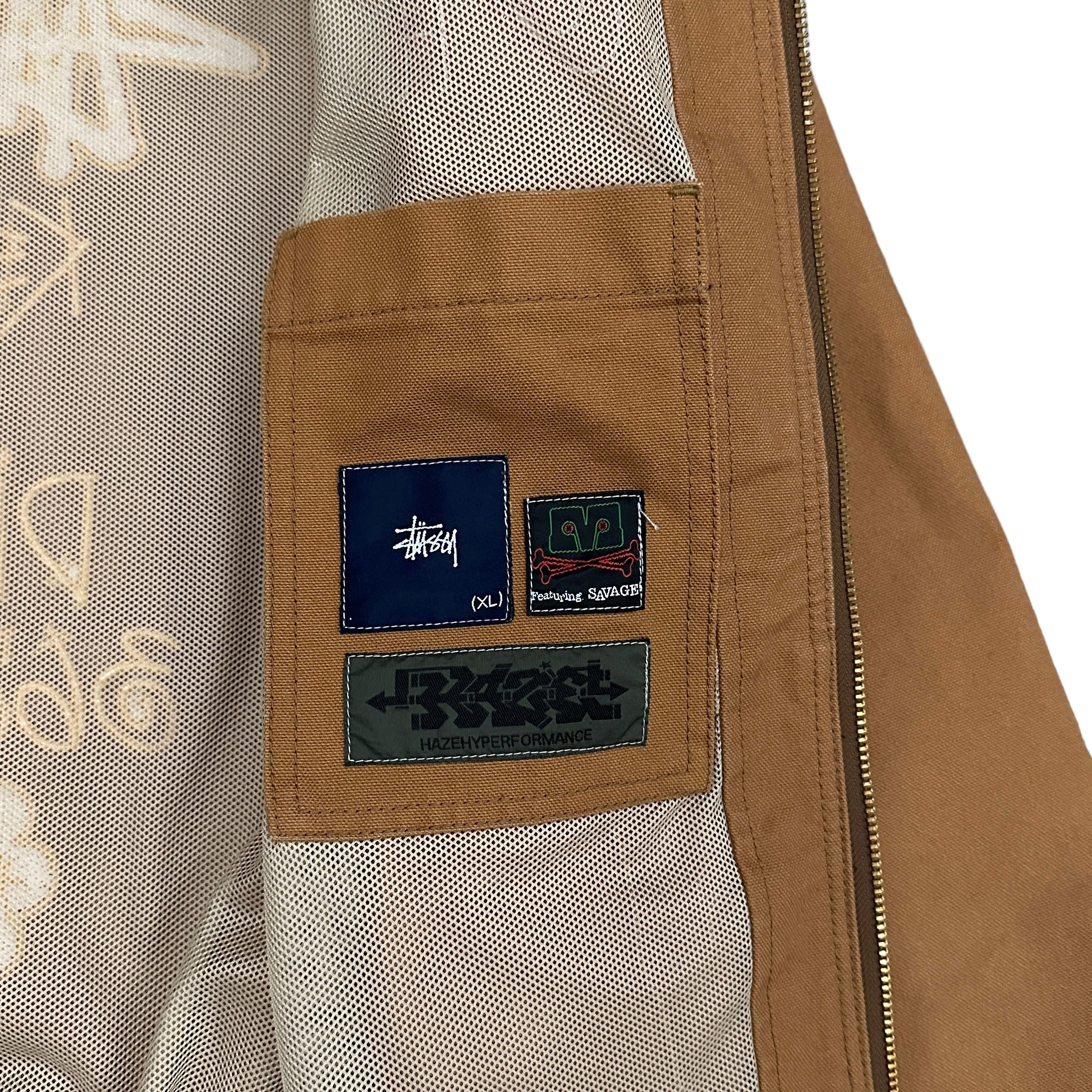 STUSSY x SAVAGE! x HAZE x CARHARTT ジャケット - パーカー